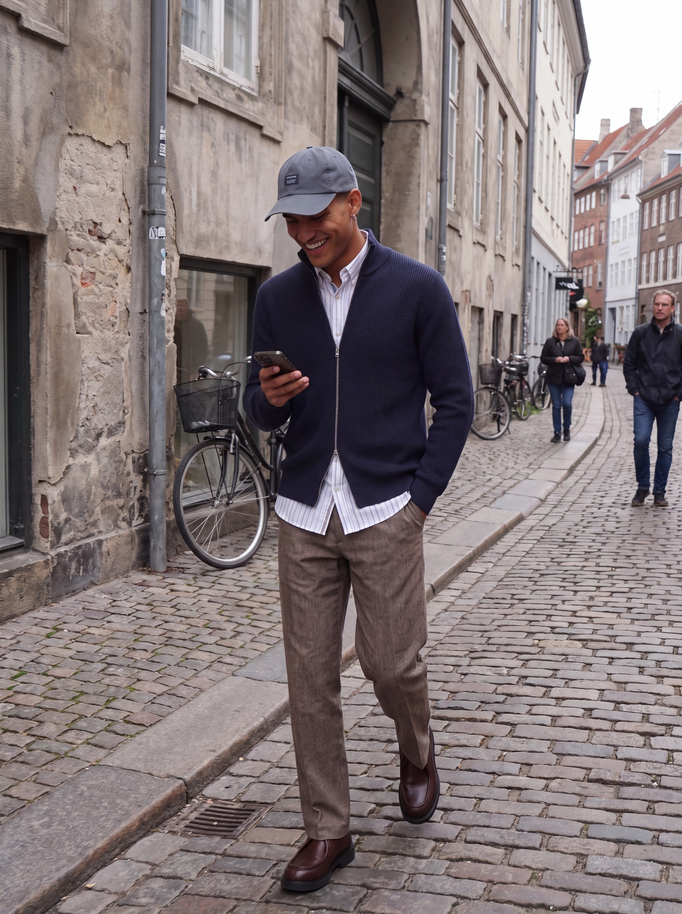 Jack & Jones Strickjacke »JJEPERFECT RIB KNIT FULL ZIP CARDIGAN SN« Baumwollmischung, mit Reißverschluss