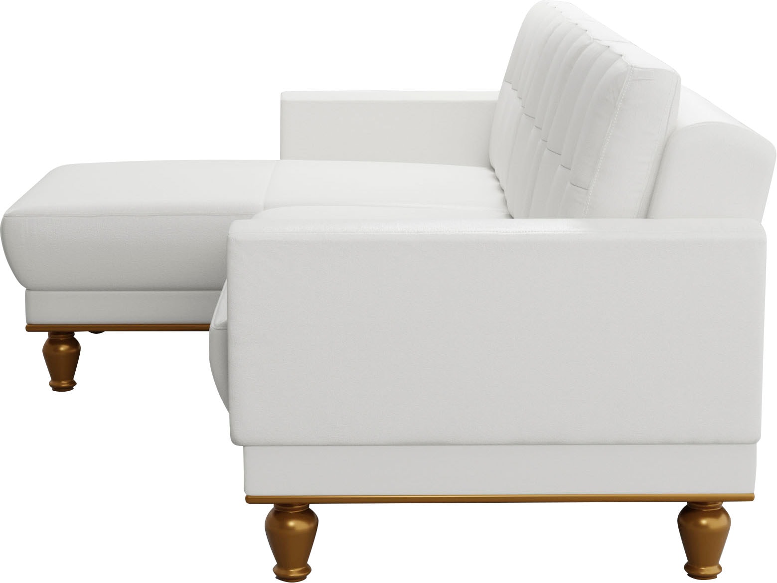 sit&more Ecksofa »Orient 5 L-Form«, mit Strass-Stein, wahlweise mit Bettfunktion und Bettkasten