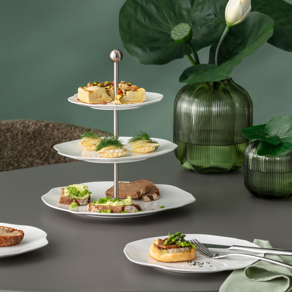 Villeroy & Boch Etagere »Etagère Pura 26 cm weiß« handwäsche empfohlen
