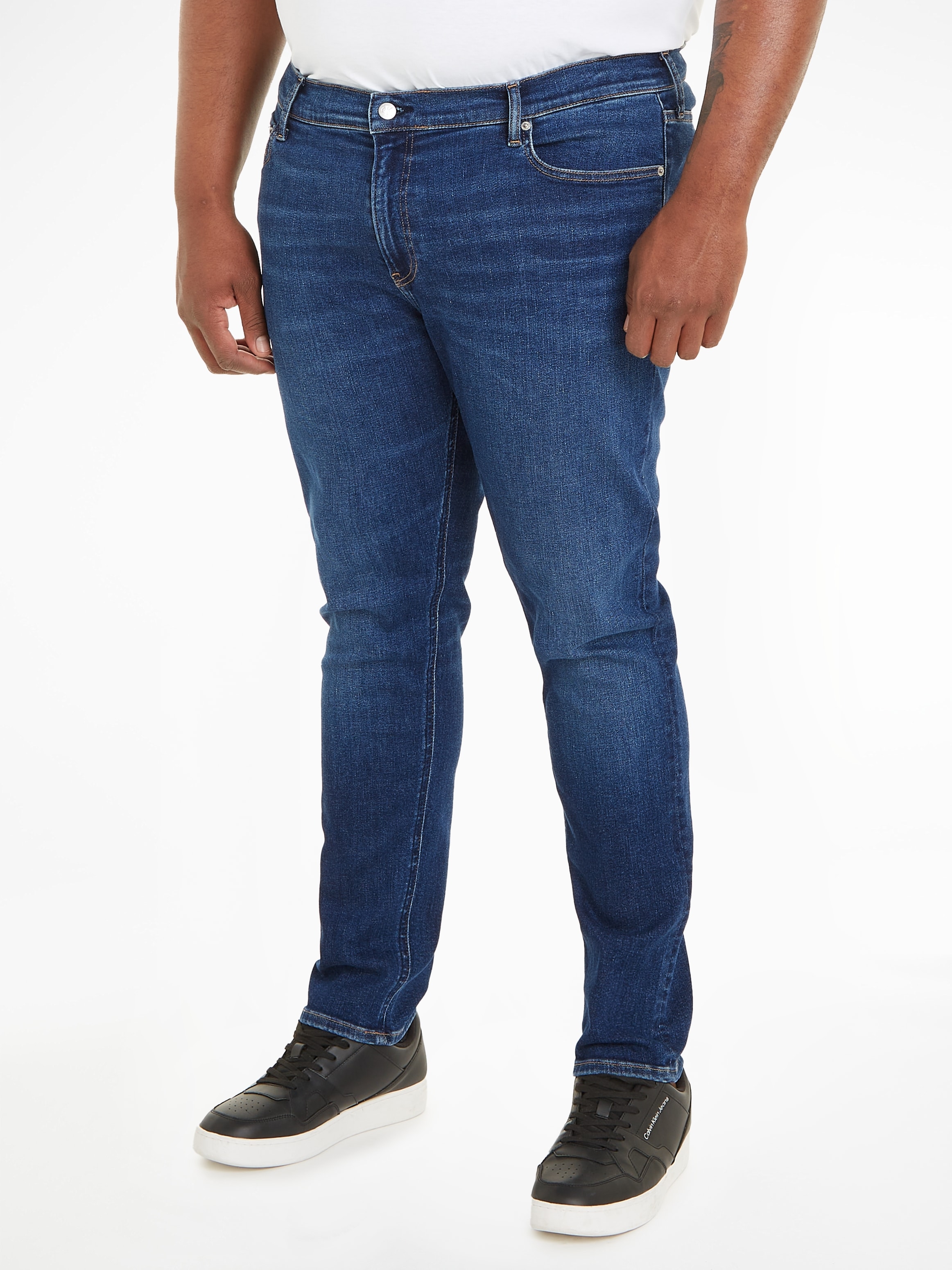 Calvin Plus wird Weiten Skinny-fit-Jeans »SKINNY bei ♕ Jeans angeboten in Klein Jeans PLUS«,