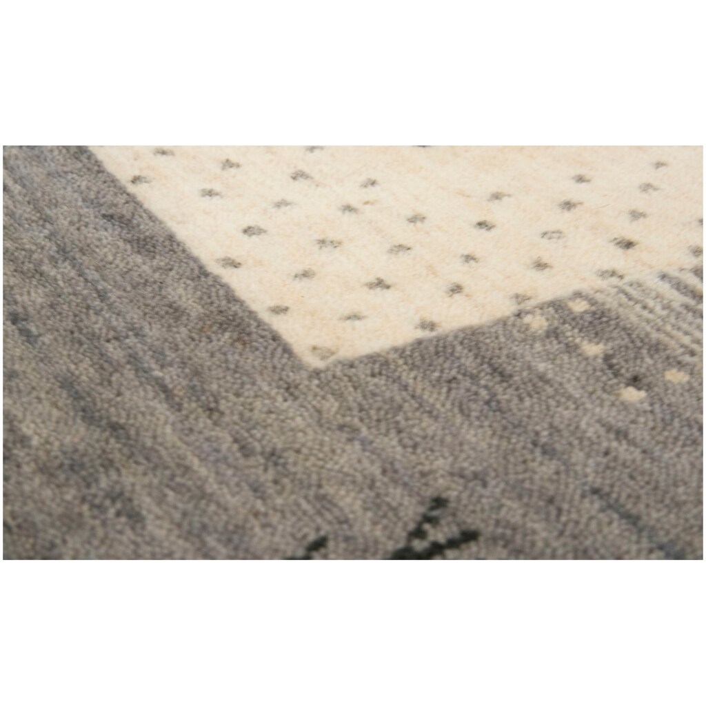 carpetfine Wollteppich »Gabbeh Vivi«, rechteckig, reine Wolle, Sehr weicher Flor, Wohnzimmer