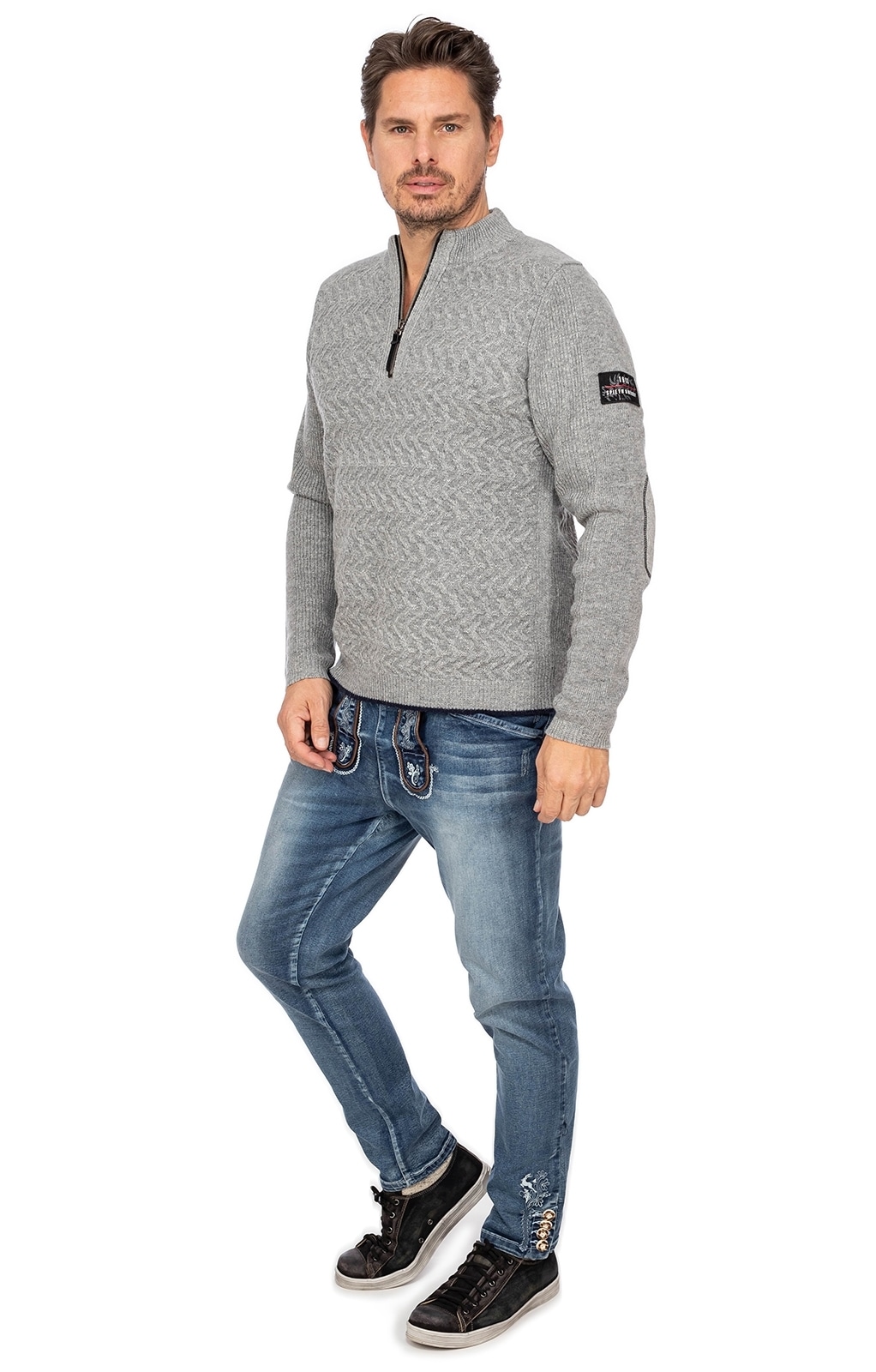 Spieth & Wensky Strickpullover »Strickpullover AZIUS«
