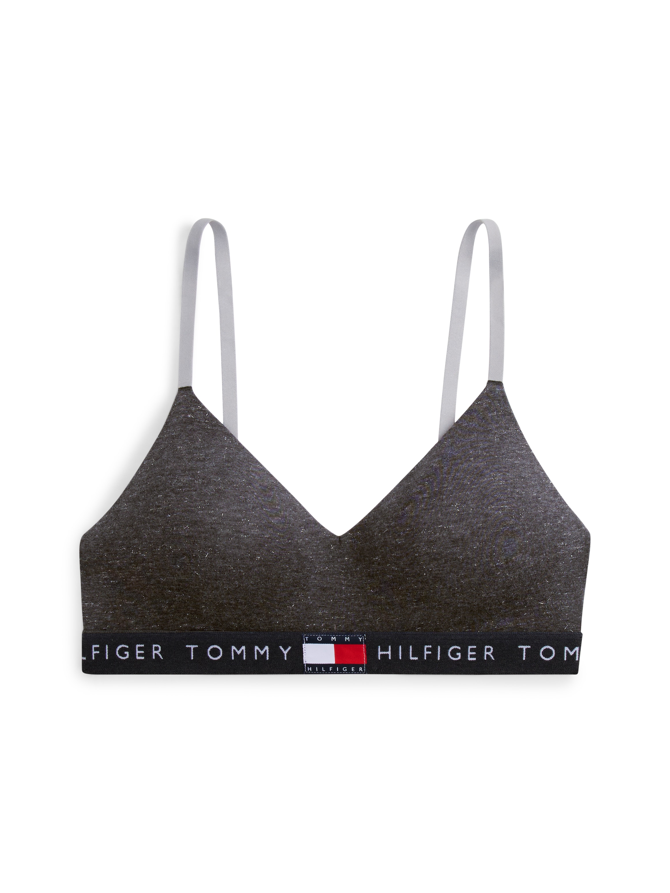 Tommy Hilfiger Underwear Bralette-BH »LUREX BRALETTE LIFT« mit elastischen Bund, leicht glänzend