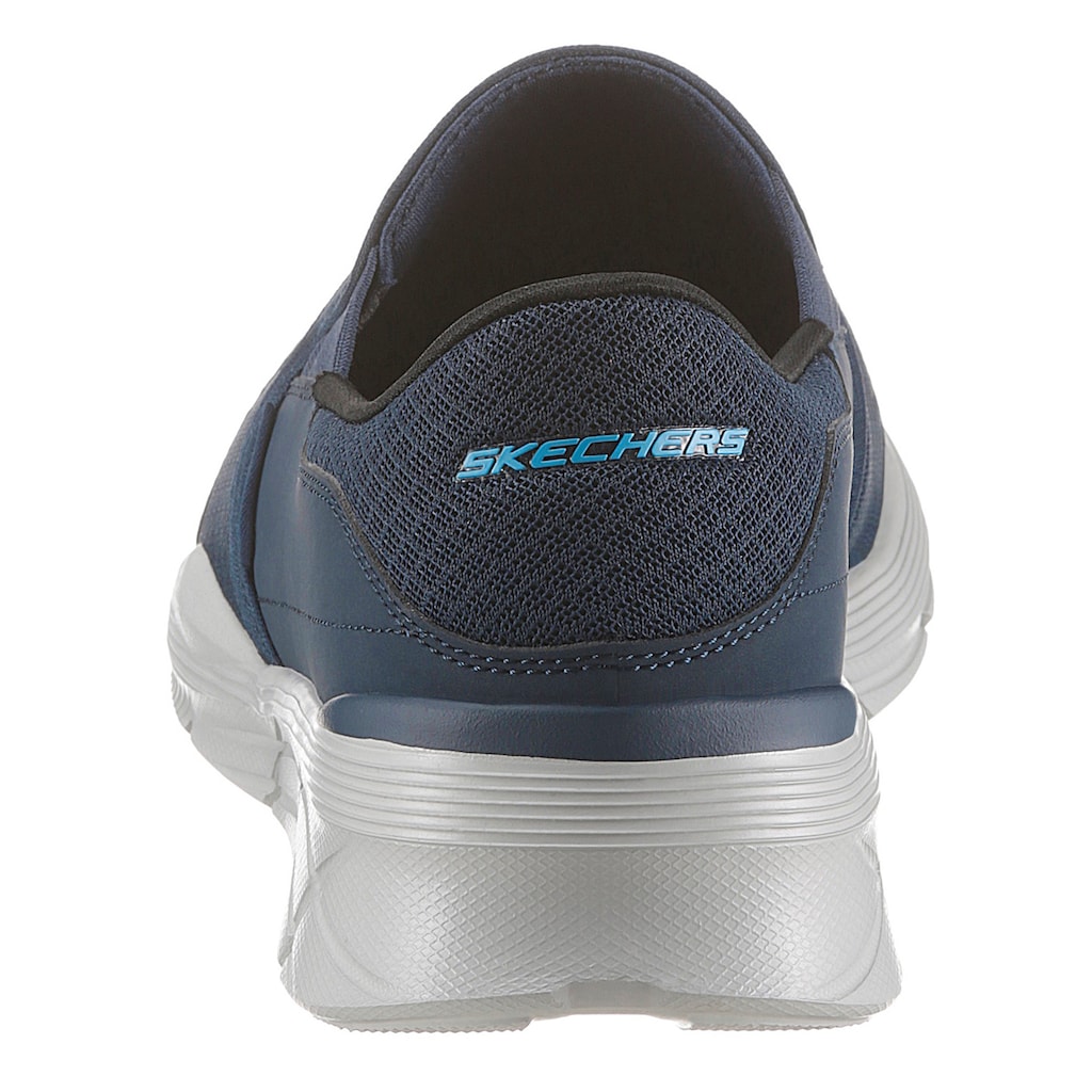 Skechers Slip-On Sneaker »Equalizer«, mit Air Cooled Memory Foam Ausstattung