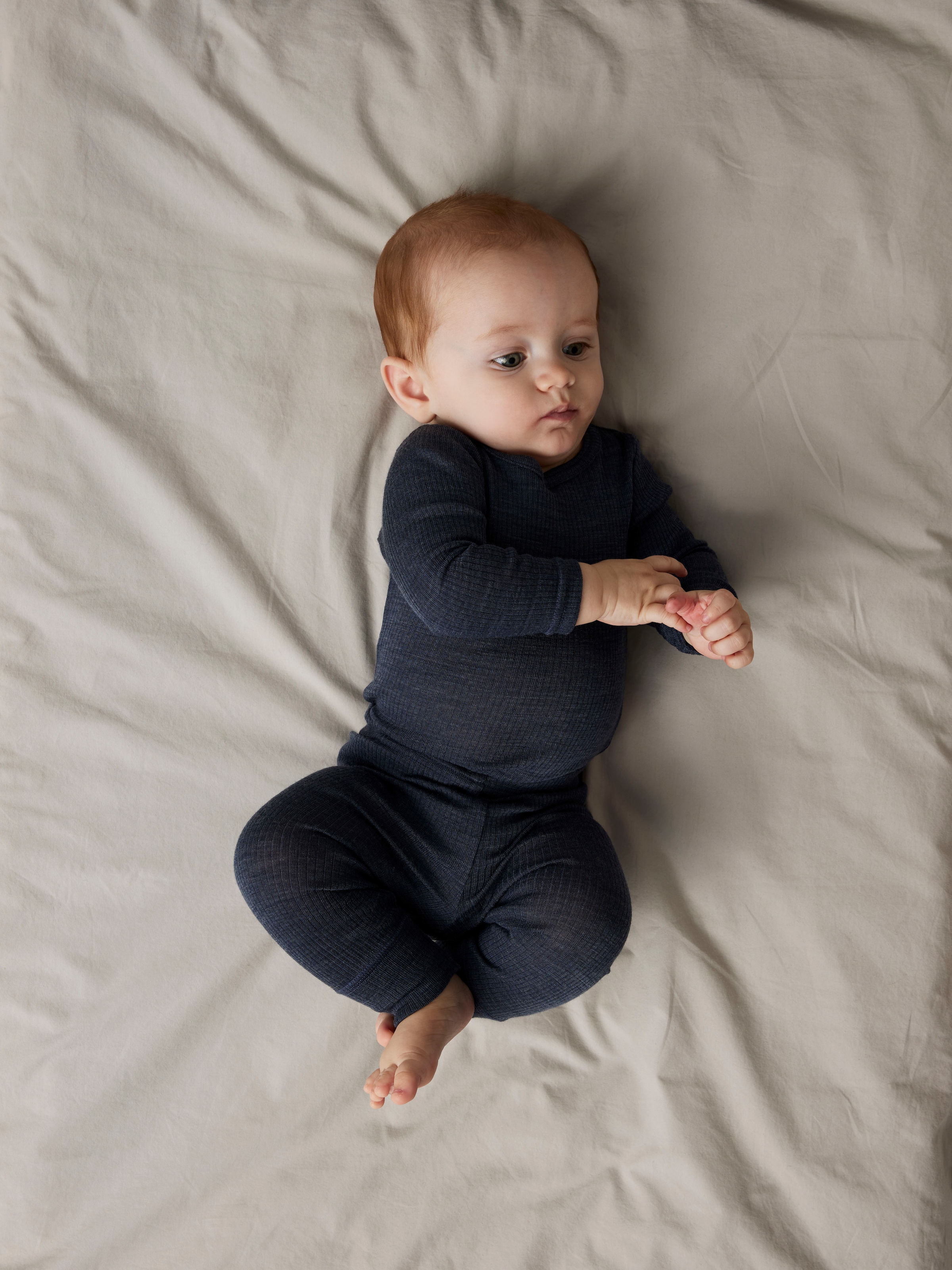 Name It Leggings »NBMWANG WOOL NEEDLE LONGJOHN SOLID NOOS«  aus reiner Merinowolle