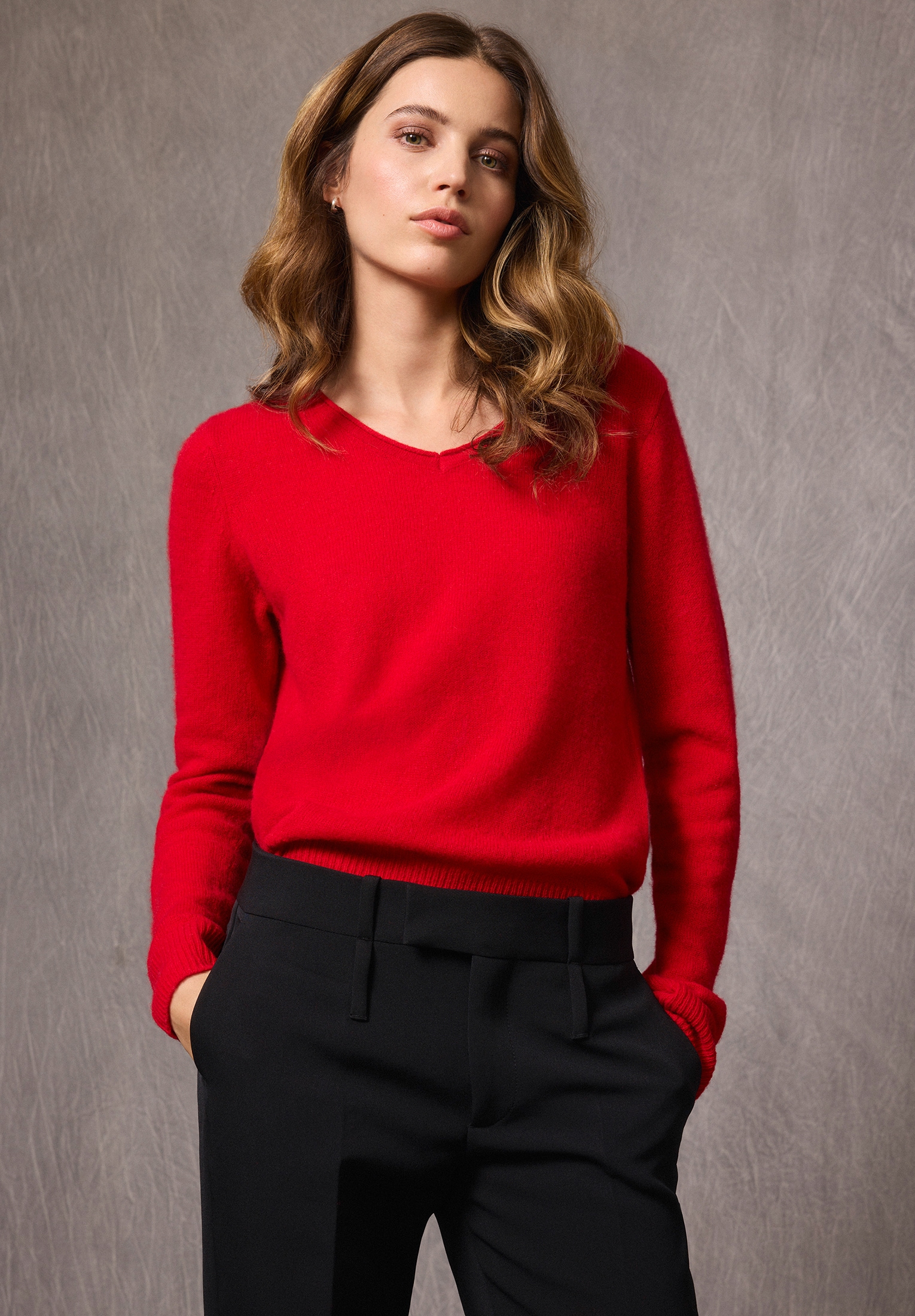 Betty Barclay Kaschmirpullover »Kaschmir-Pullover mit V-Ausschnitt«