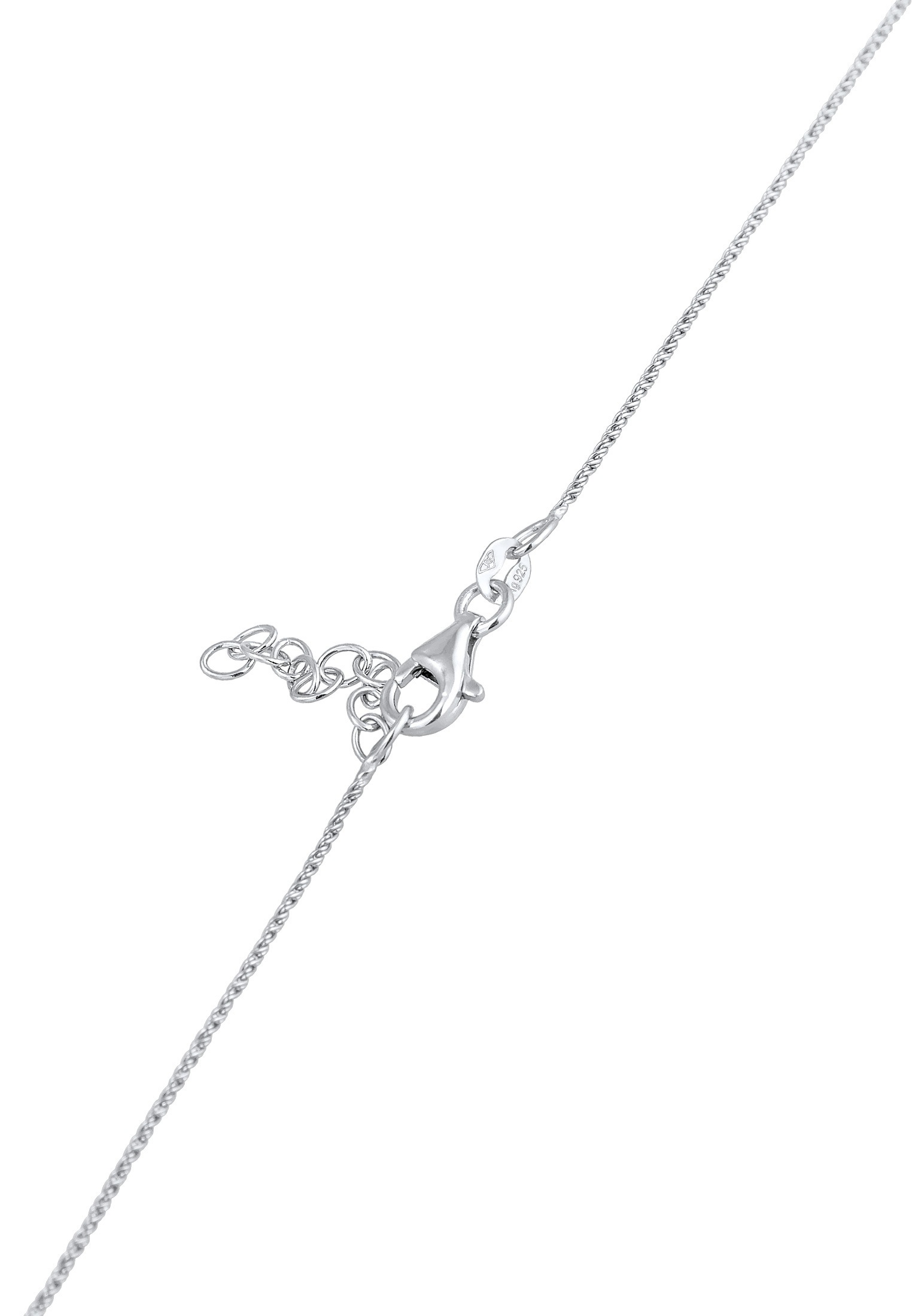 Elli Choker »Halskette Choker Kordelkette Gedreht Fein 925 Silber«