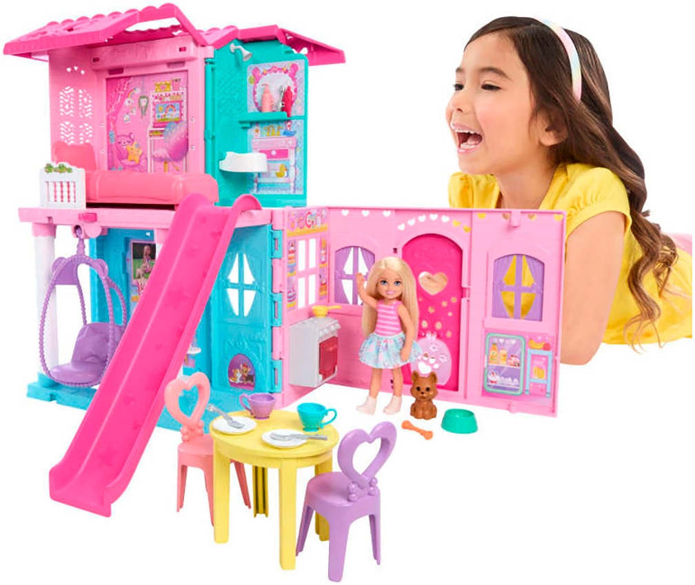 Barbie Puppenhaus »Aufklappbares Pop-Up-Haus Chelsea«