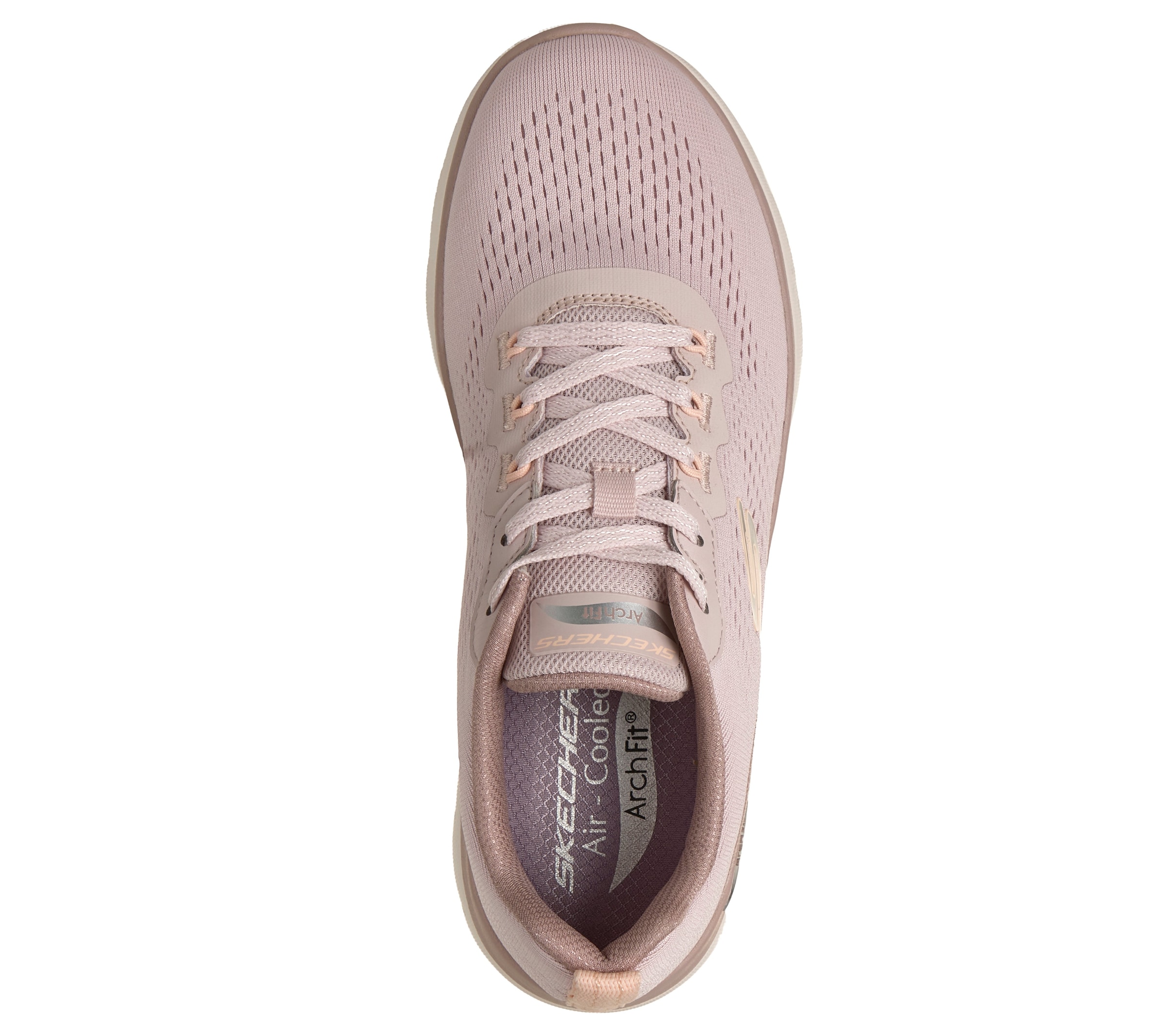 Skechers Sneaker »ARCH FIT SUMMITS-DAILY FLOW«  Schnürschuh, Halbschuh, Freizeitsneaker für Maschinenwäsche geeignet