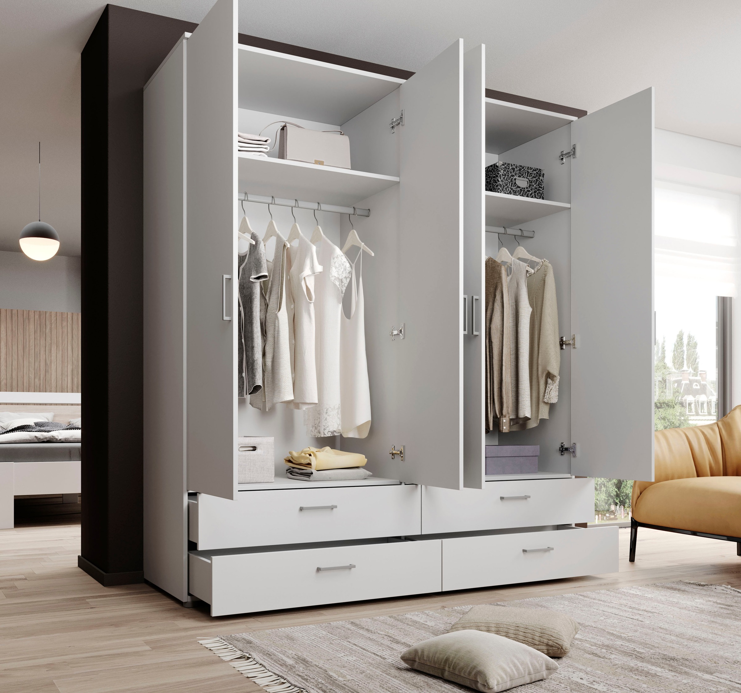 Schlafkontor Drehtürenschrank »Spazio«