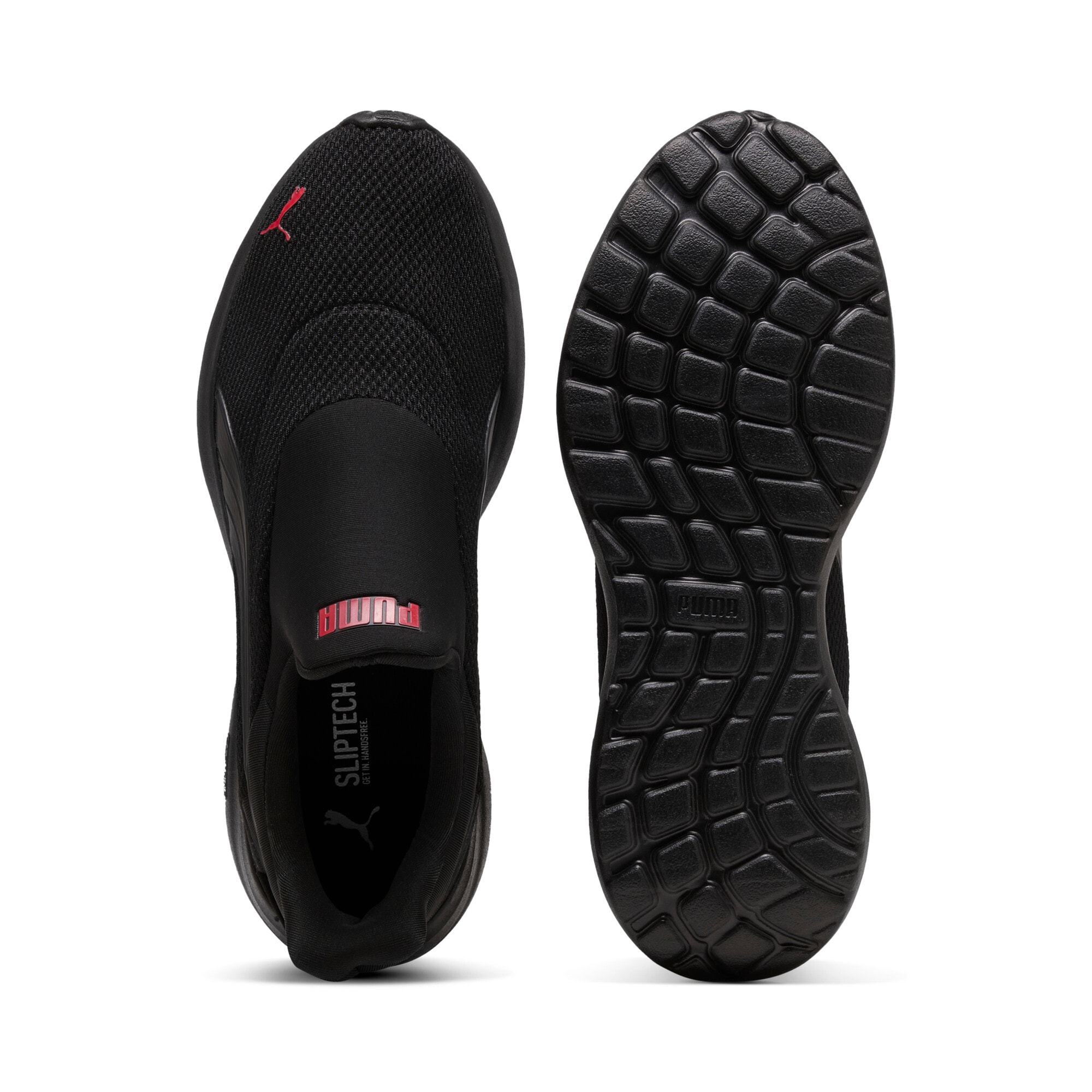 PUMA Walkingschuh »SOFTRIDE COSMIC SLIPTECH«  mit profiliertem Laufsohlenprofil, mit Schlupfeinstieg, aus Textil