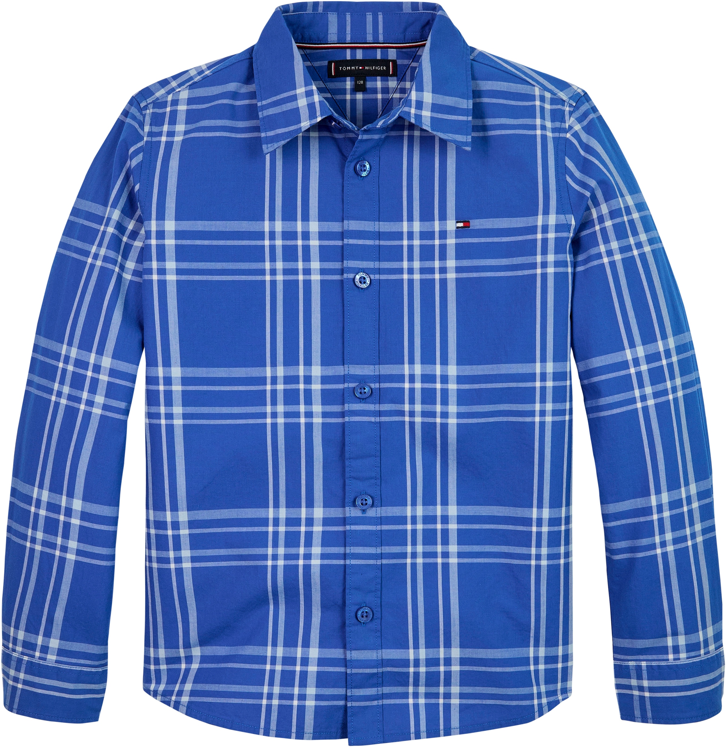 Tommy Hilfiger Langarmhemd »CHECK SHIRT L/S«, Kinder bis 16 Jahre