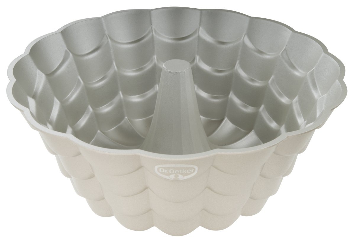 Dr. Oetker Küchenhelfer Gugelhupfform "Floral" Gugelhupfform, Backform Floral, +230, Antihaftbeschichtung