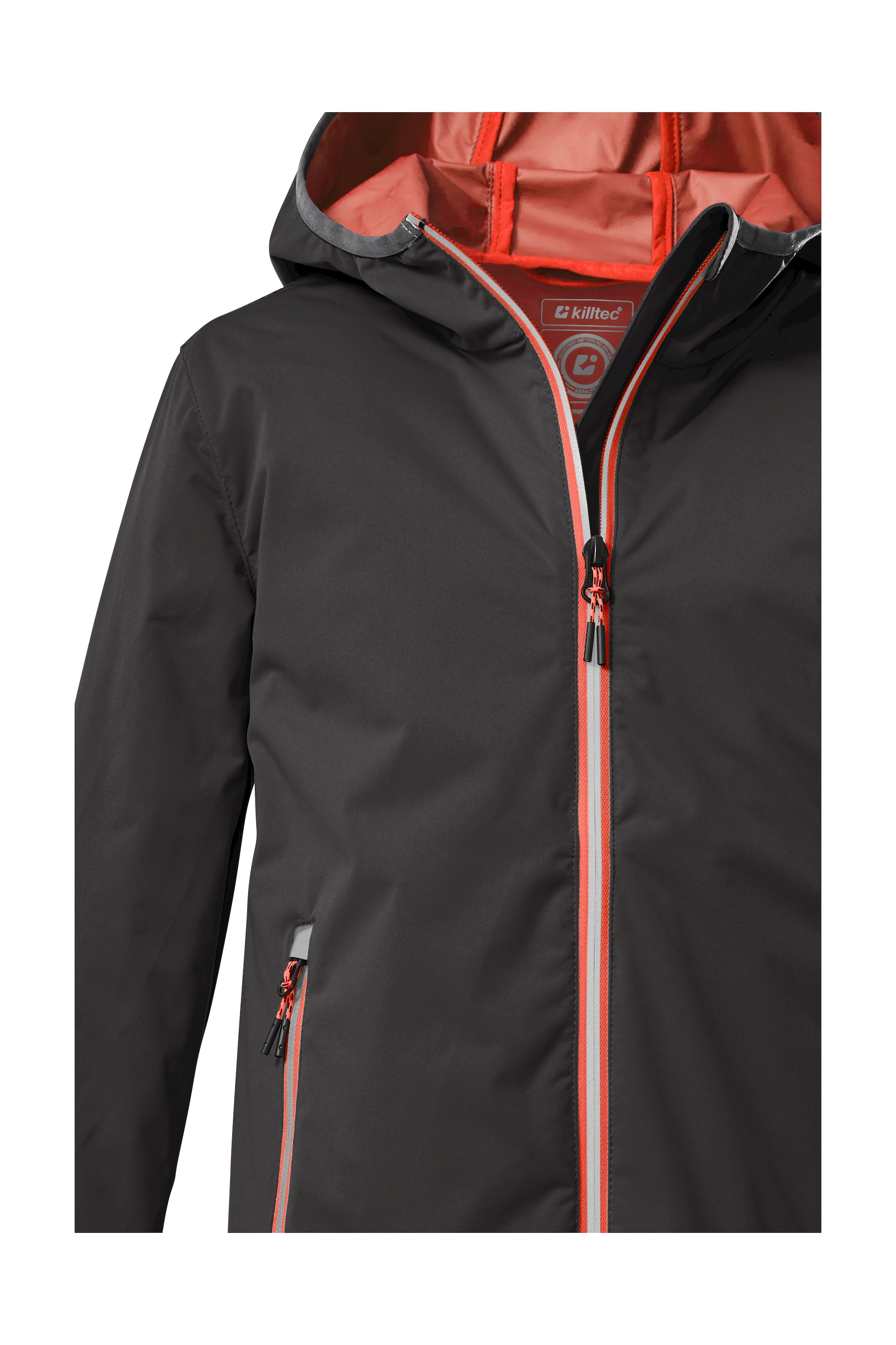 Killtec Outdoorjacke »KOS 230 BYS JCKT«, Packbare, wasserdichte Kinder Jacke mit Kapuze