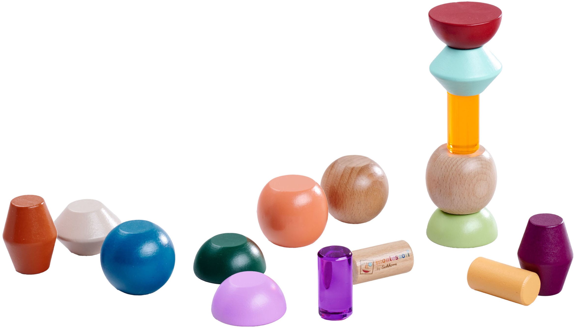 Eichhorn Steckspielzeug »Montessori Stapelperlen«
