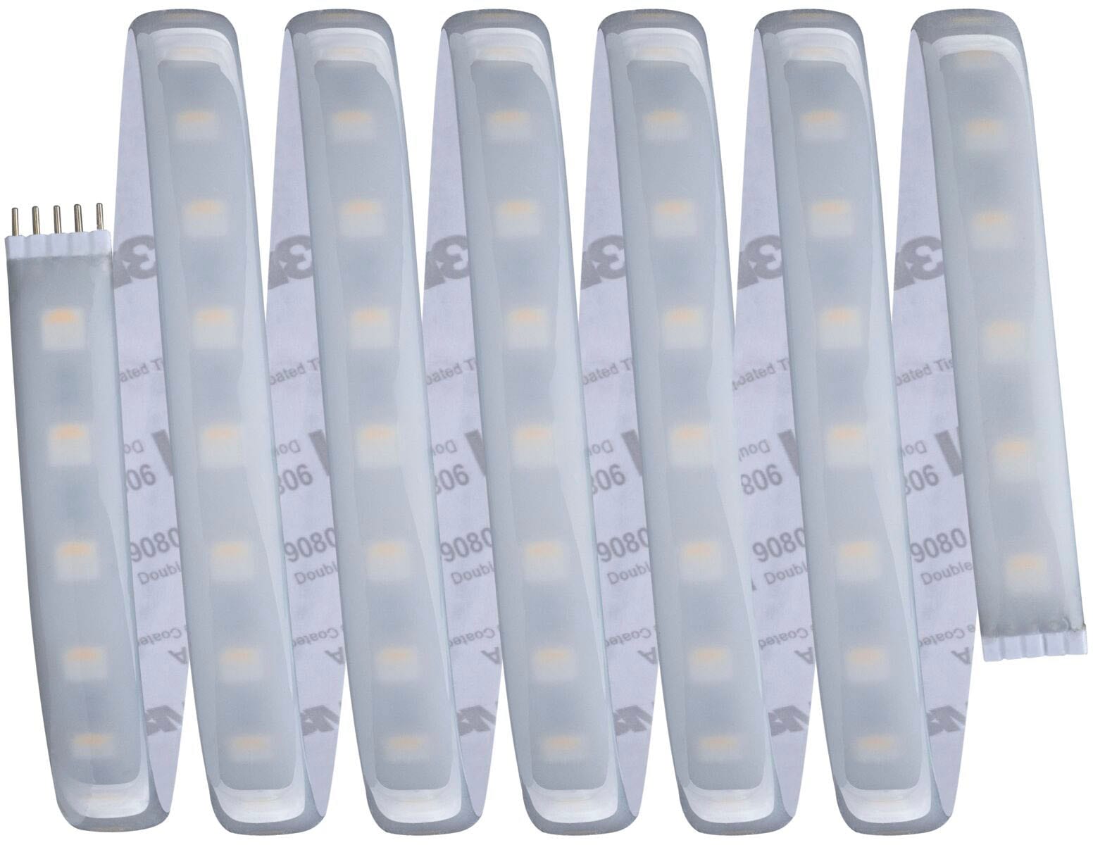 Paulmann LED-Streifen »MaxLED 1000 Stripe 2,5m RGBW IP44 Cover 3000K 28W 230/24V Silber«, 1 St.-flammig, RGBW