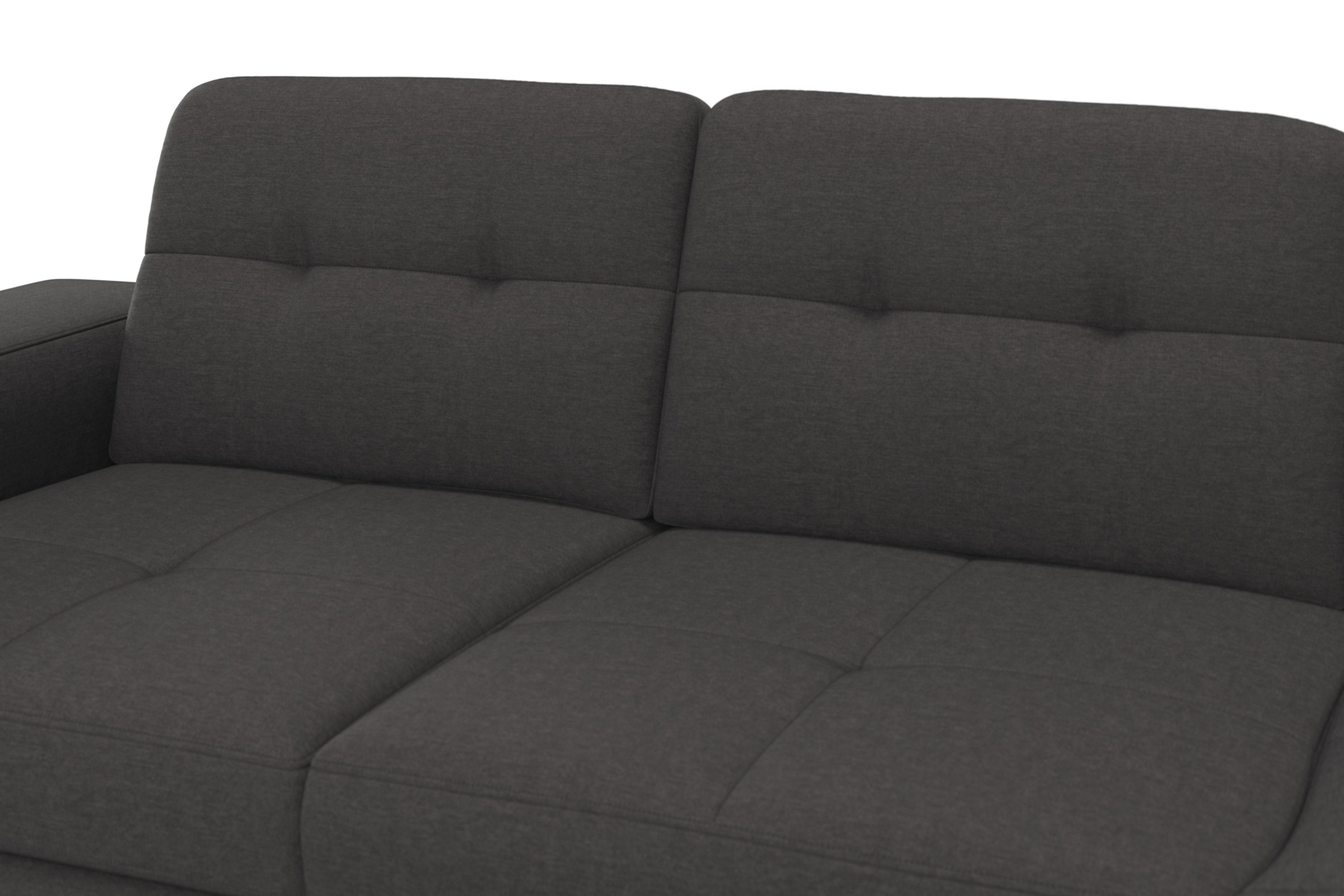 sit&more Ecksofa »Baviene L-Form«, inklusive Sitztiefenverstellung und Federkern, wahlweise Bettfunktion