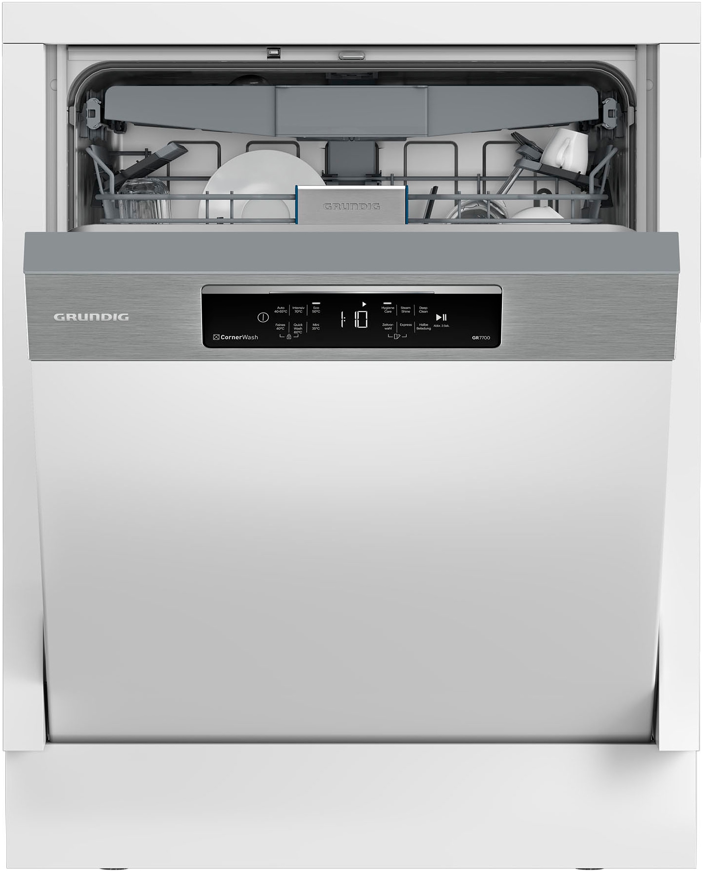 Grundig teilintegrierbarer Geschirrspüler »GNSP4630XB 7677401677«, GNSP4630XB 7677401677, 16 Maßgedecke