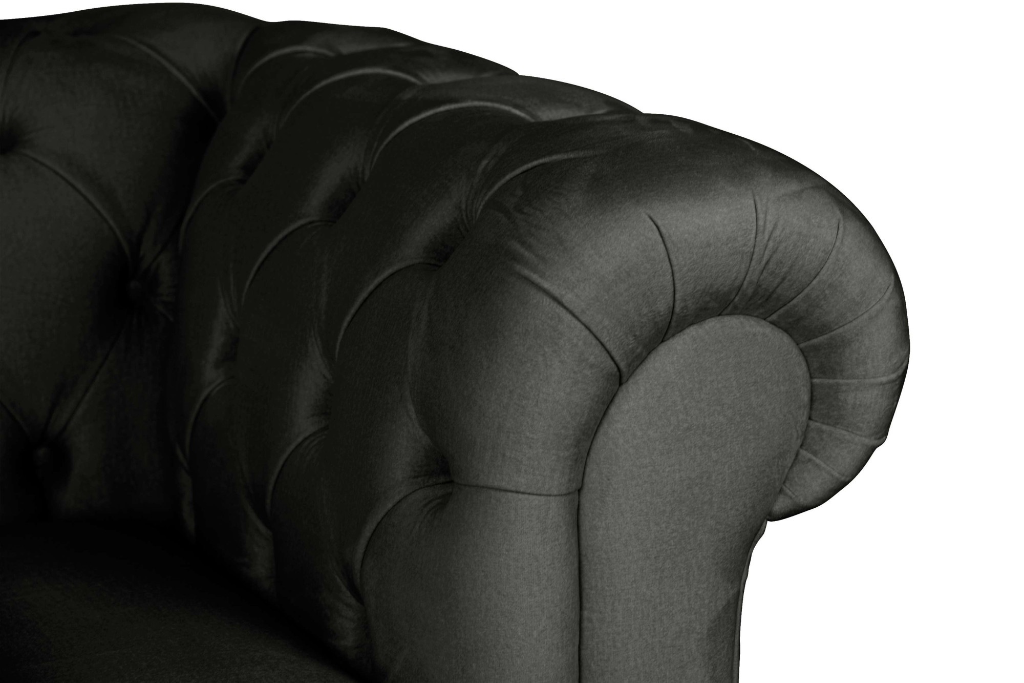 Home affaire Sessel »CHARENTE, Chesterfield, Wellenfederung, Maße B/T/H: 105/89/74 cm«, mit edler Knopfheftung und typischen Armlehnen