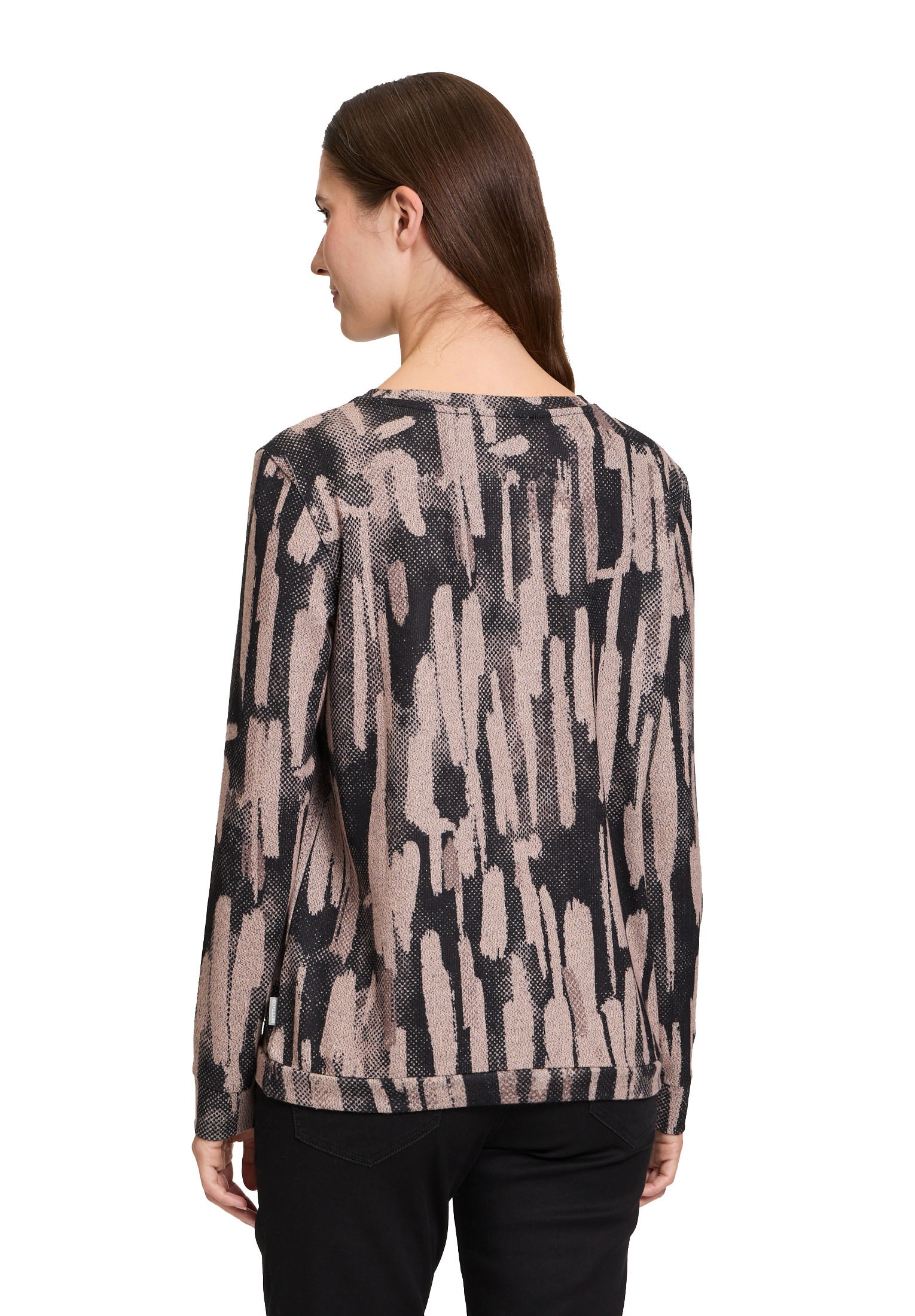 Betty&Co Langarmshirt »Casual-Shirt mit Tunnelzug«