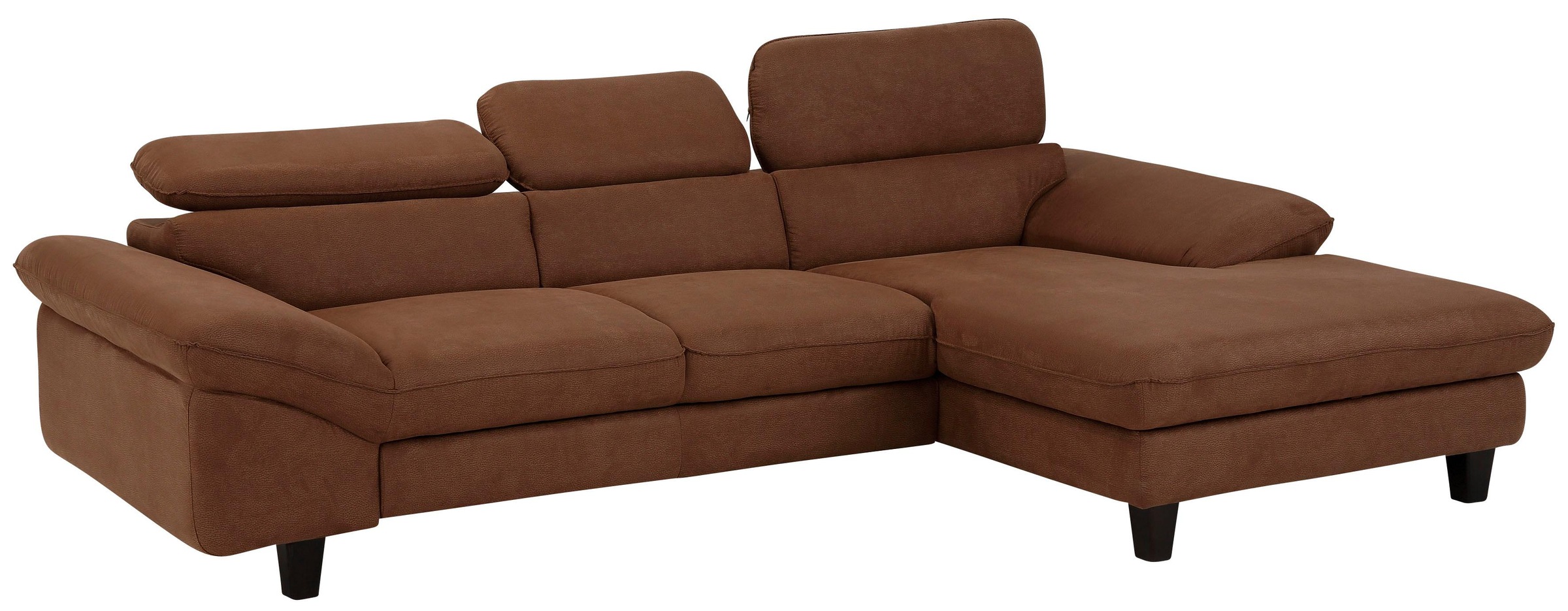 Home affaire Ecksofa »Pilot L-Form«, mit Kopfteilverstellung, optional Bettfunktion und Bettkasten