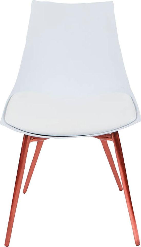 Kayoom Stuhl »Dakota 110 4er-Set, Kunstleder-Bezug, Sitzfläche aus Schaumstoff«, (Set), 4 St., ergonomisch, komfortabel, pflegeleicht, Kunstleder-Bezug