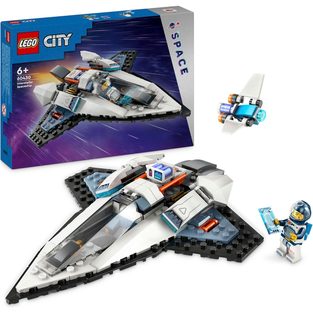 LEGO® Konstruktionsspielsteine »Raumschiff (60430), LEGO City«, (240 St.), Made in Europe