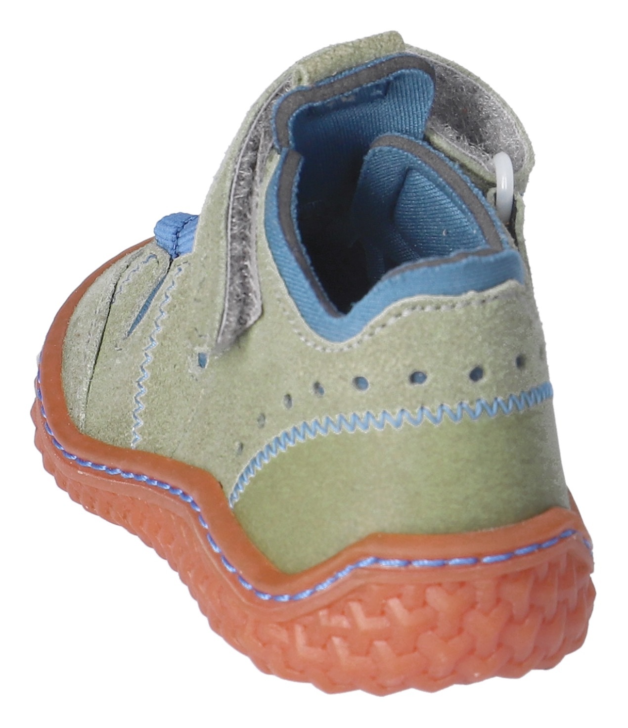 PEPINO by RICOSTA Barfußschuh »Jerry WMS: mittel«  , Barfußschuh mit Gummizug u. Klett, Größenschablone zum Download