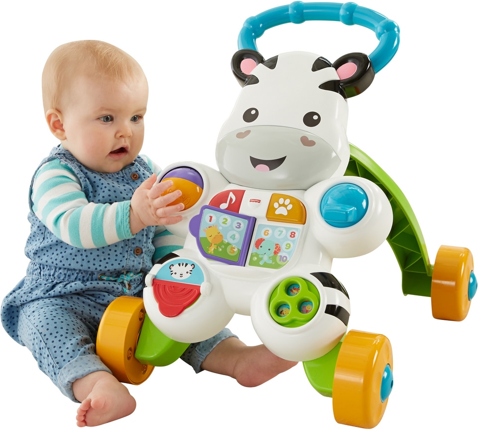 Fisher-Price® Lauflernhilfe »Lern mit mir Zebra Lauflernwagen«