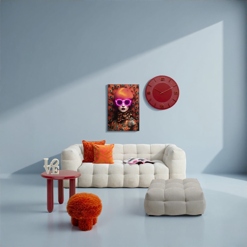 Kare Design LED-Bild »Gerahmtes Bild Fancy Lady 75x55cm« 1,  verschiedene Farben