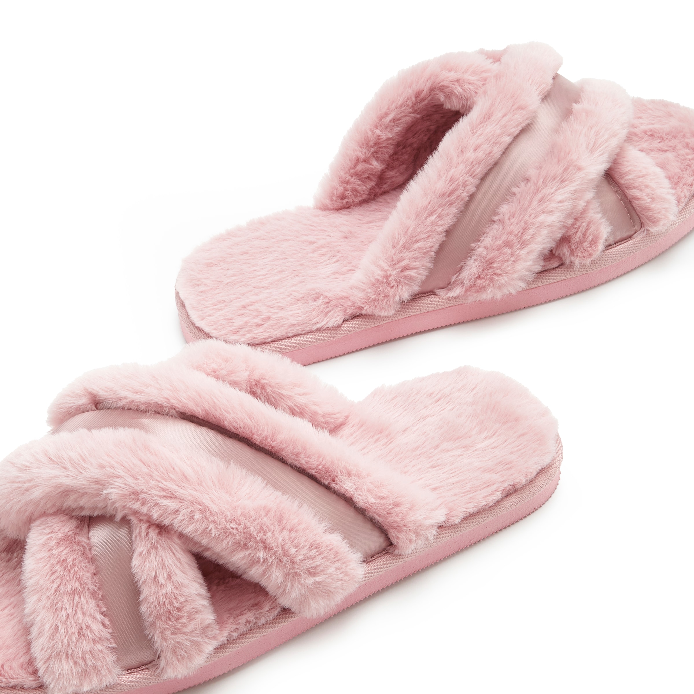 Vivance Hausschuh »Pantolette, Pantoffel, Mule, offener Schuh,«, mit Kreuzbandage VEGAN