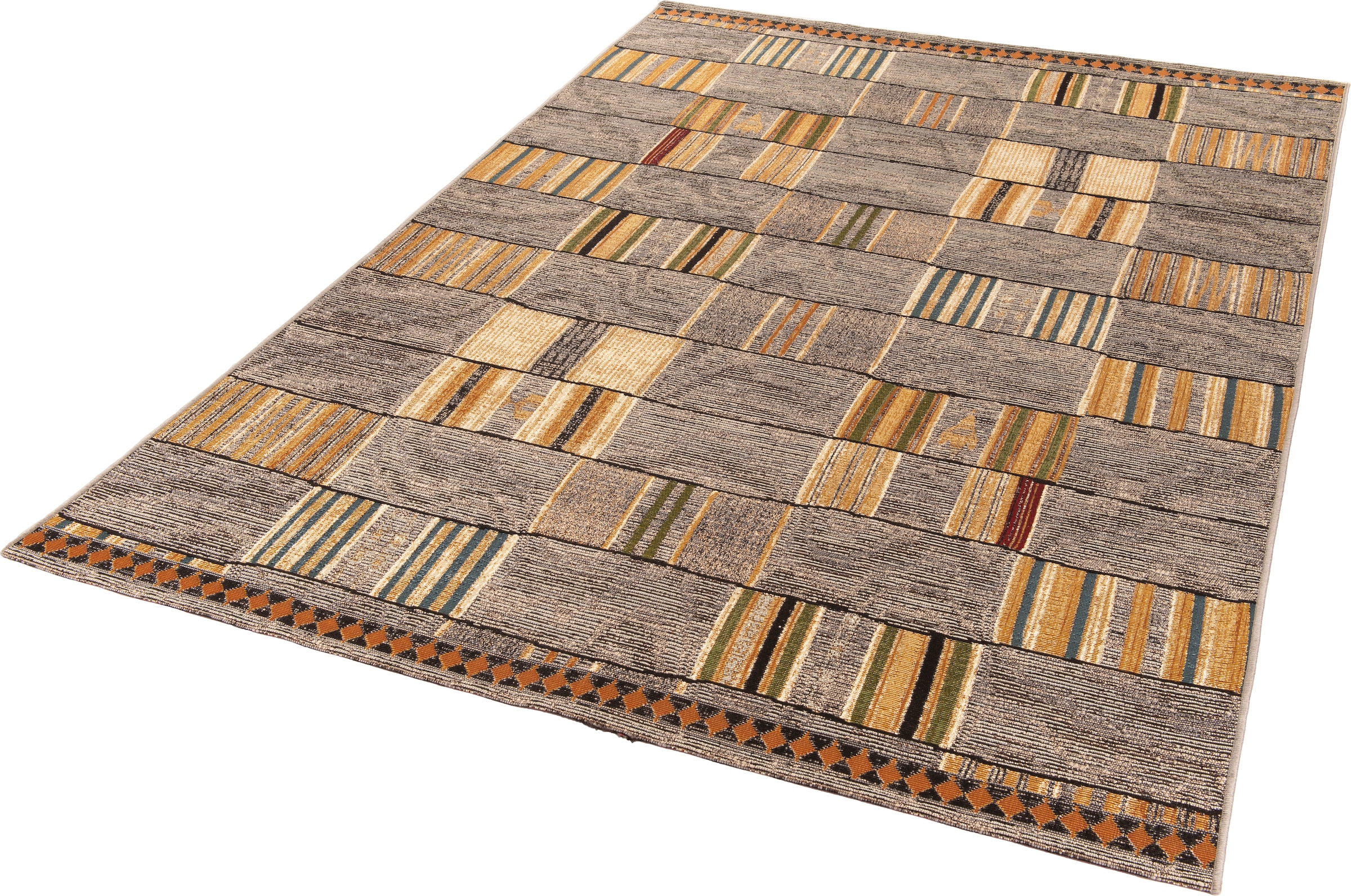 »Outdoor-Africa Teppich Wohnzimmer Falcone Outdoor Flachgewebe, 40«, geeignet, Gino und In- rechteckig,