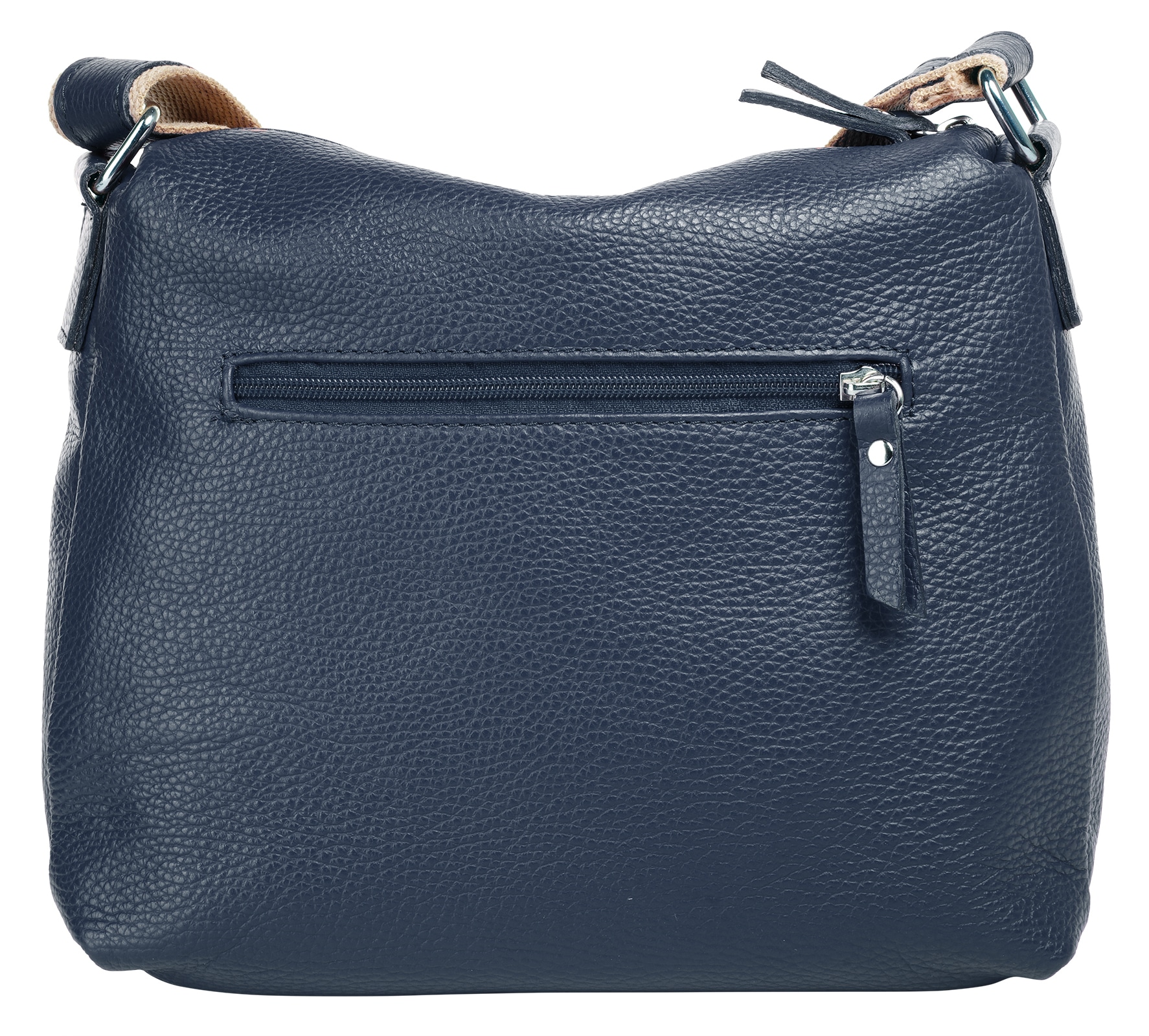 Samantha Look Umhängetasche echt Leder, Made in Italy