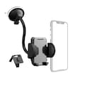 Hama Smartphone-Halterung »2in1 Auto Handyhalterung Set "Multi" für Lüftung und Scheibe«, passend für Smartphone Größe :4 - 11 cm