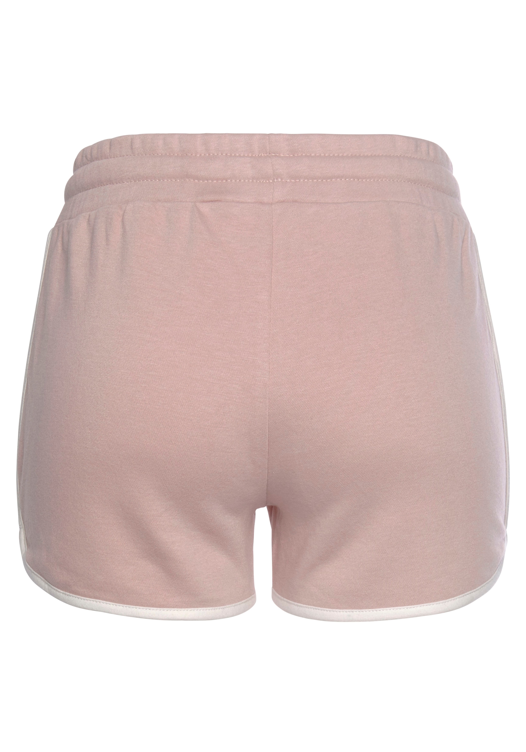 LASCANA Relaxshorts, mit Kontrastpaspeln, Loungewear