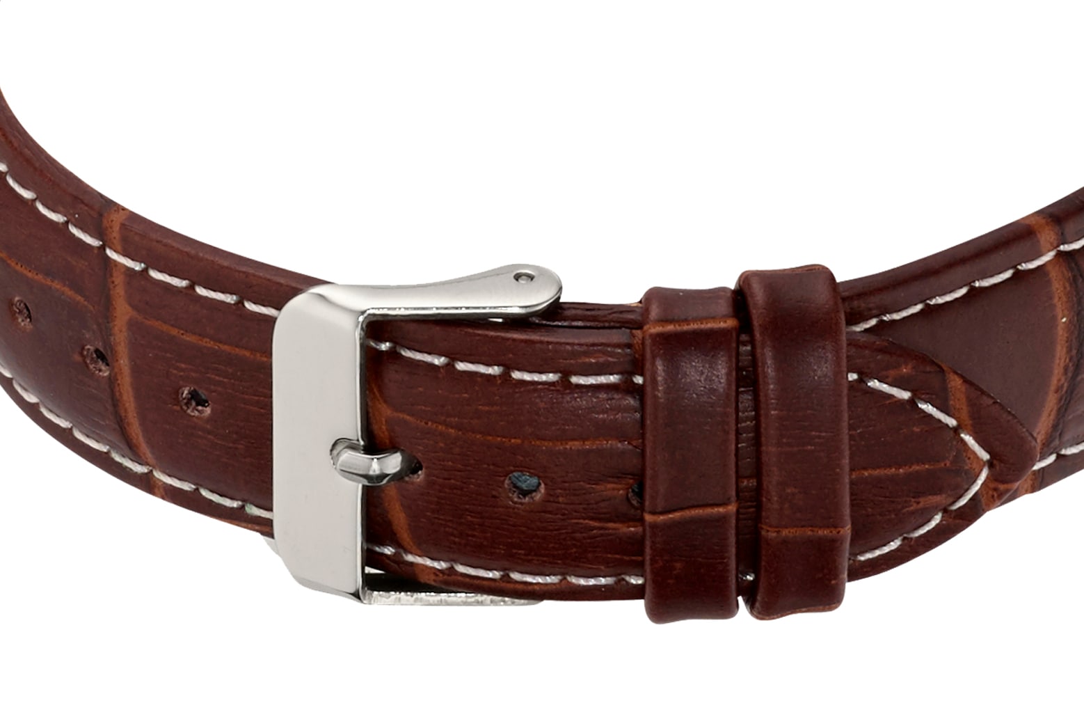 ETT Funkuhr »Basic« Armbanduhr, Solar, Herrenuhr, Lederarmband, analog, digital