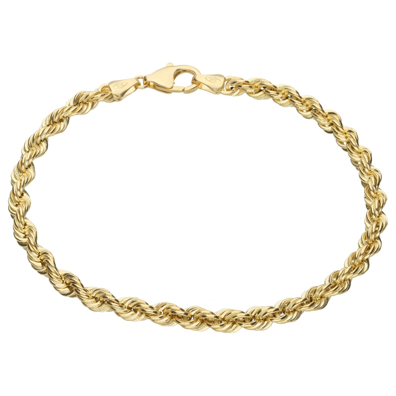 Luigi Merano Armband »Armband Kordelkette, hohl, Gold 585« bei ♕ | Armbänder