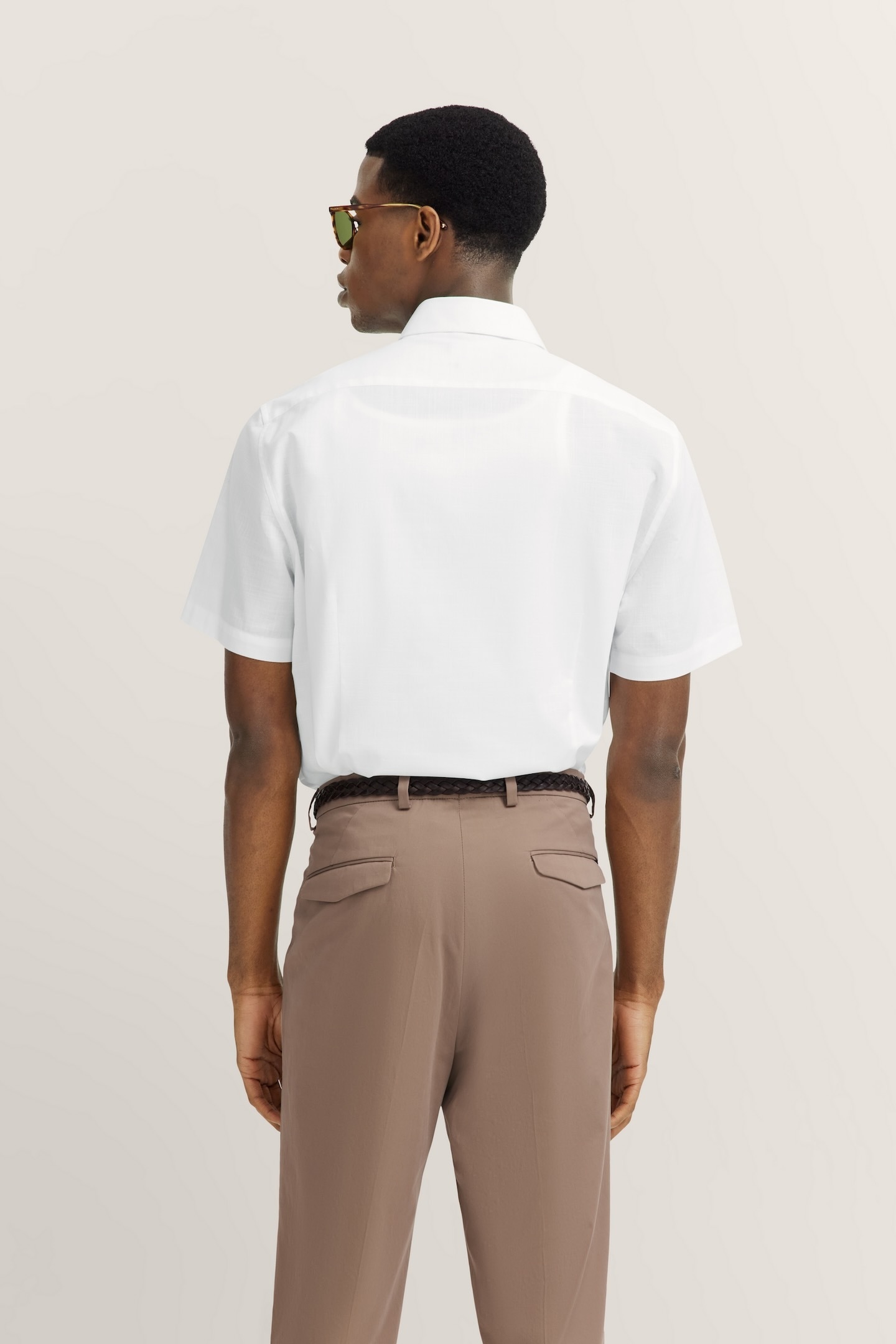 bugatti Kurzarmhemd mit Button-Down-Kragen