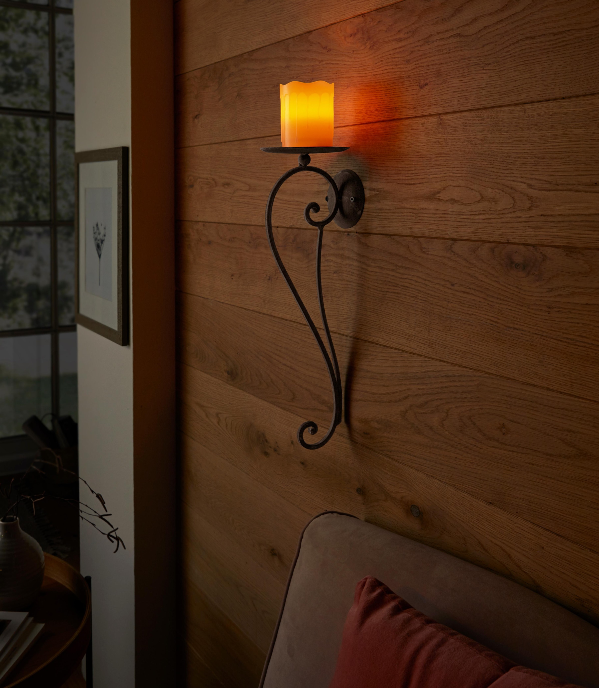 Ambiente Haus Kerzenhalter, Landhaus, grau