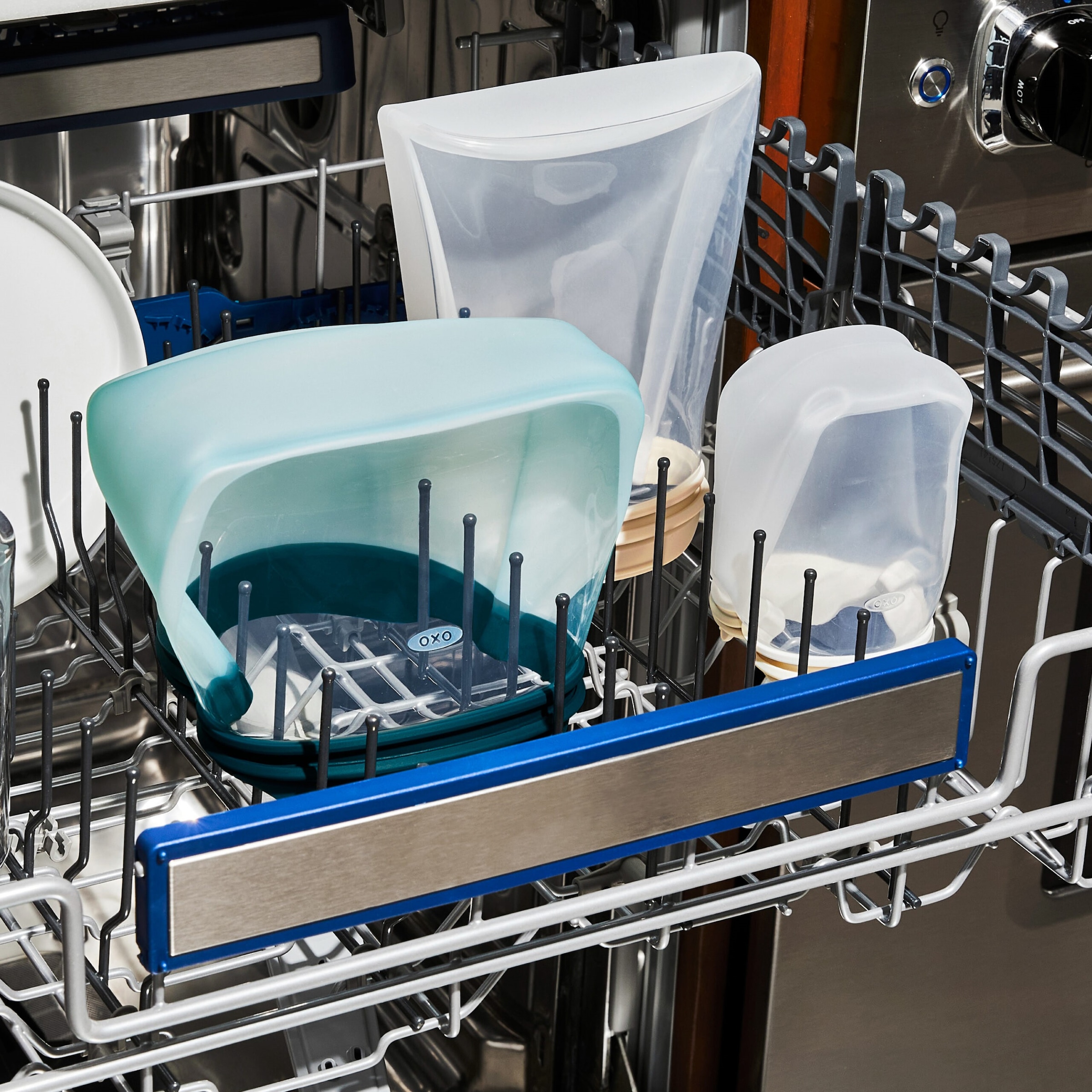 OXO Good Grips Frischhaltebeutel »Stand-Up« Silikon, wiederverwendbar, 1,8 L