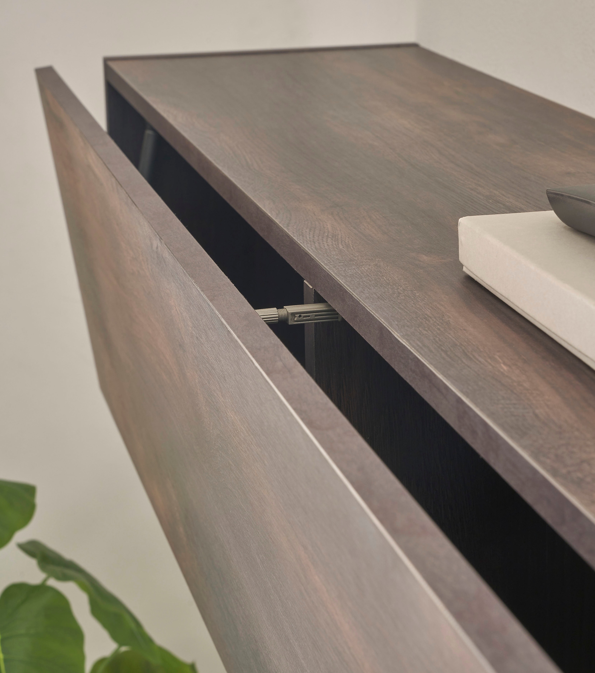 INOSIGN Wohnwand »LARGO«, (Set, 4 St.), Klappen mit Push to open-Funktion
