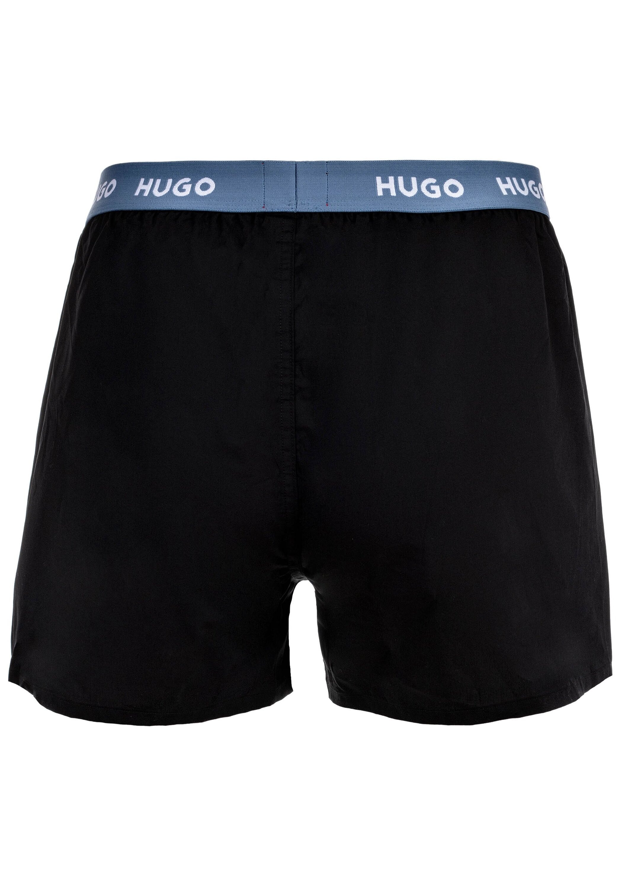 HUGO Webboxer »Web-Boxershorts Woven Boxer Triplet 3er Pack«
