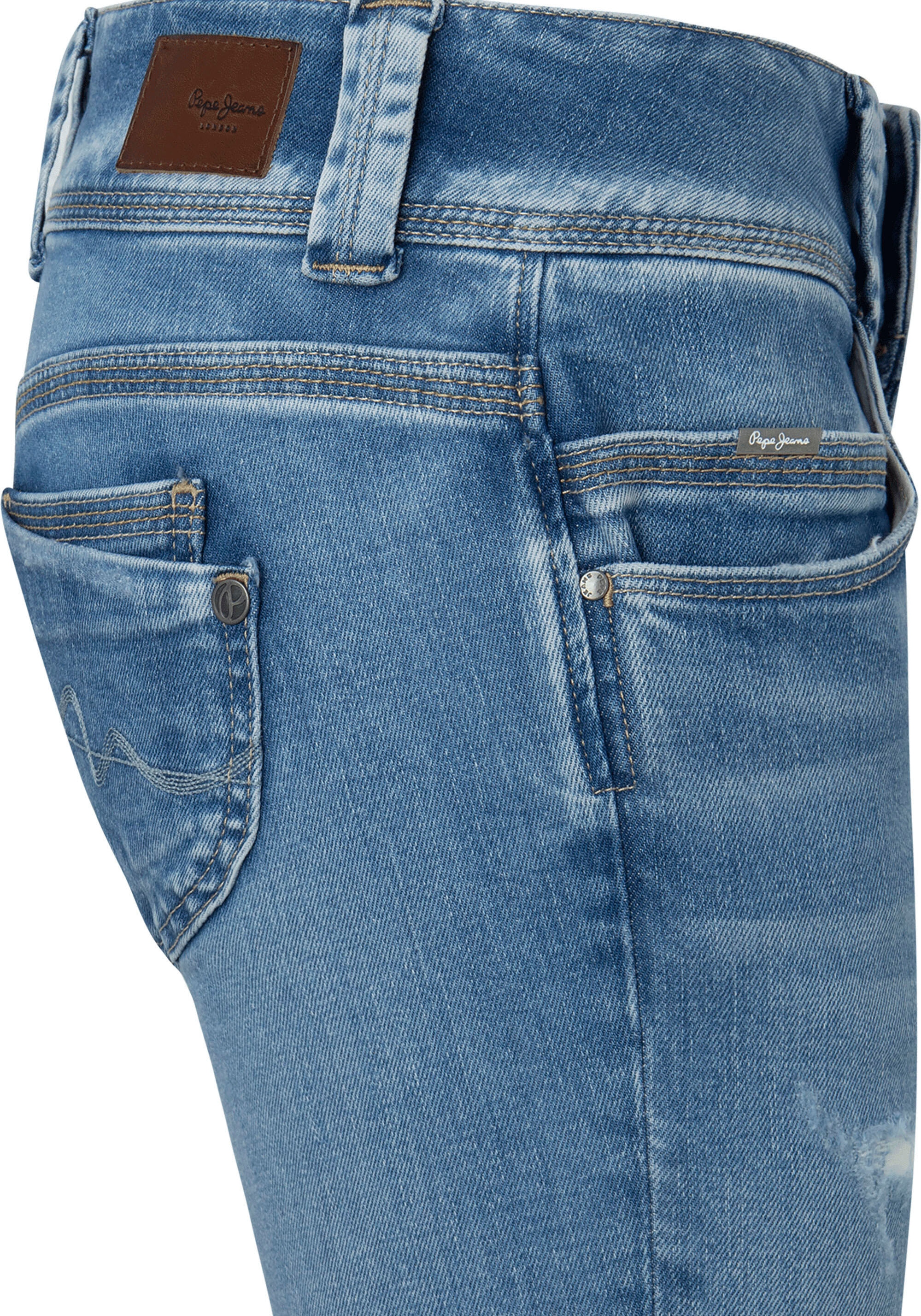 Pepe Jeans Regular-fit-Jeans »VENUS«, mit ♕ bei Badge