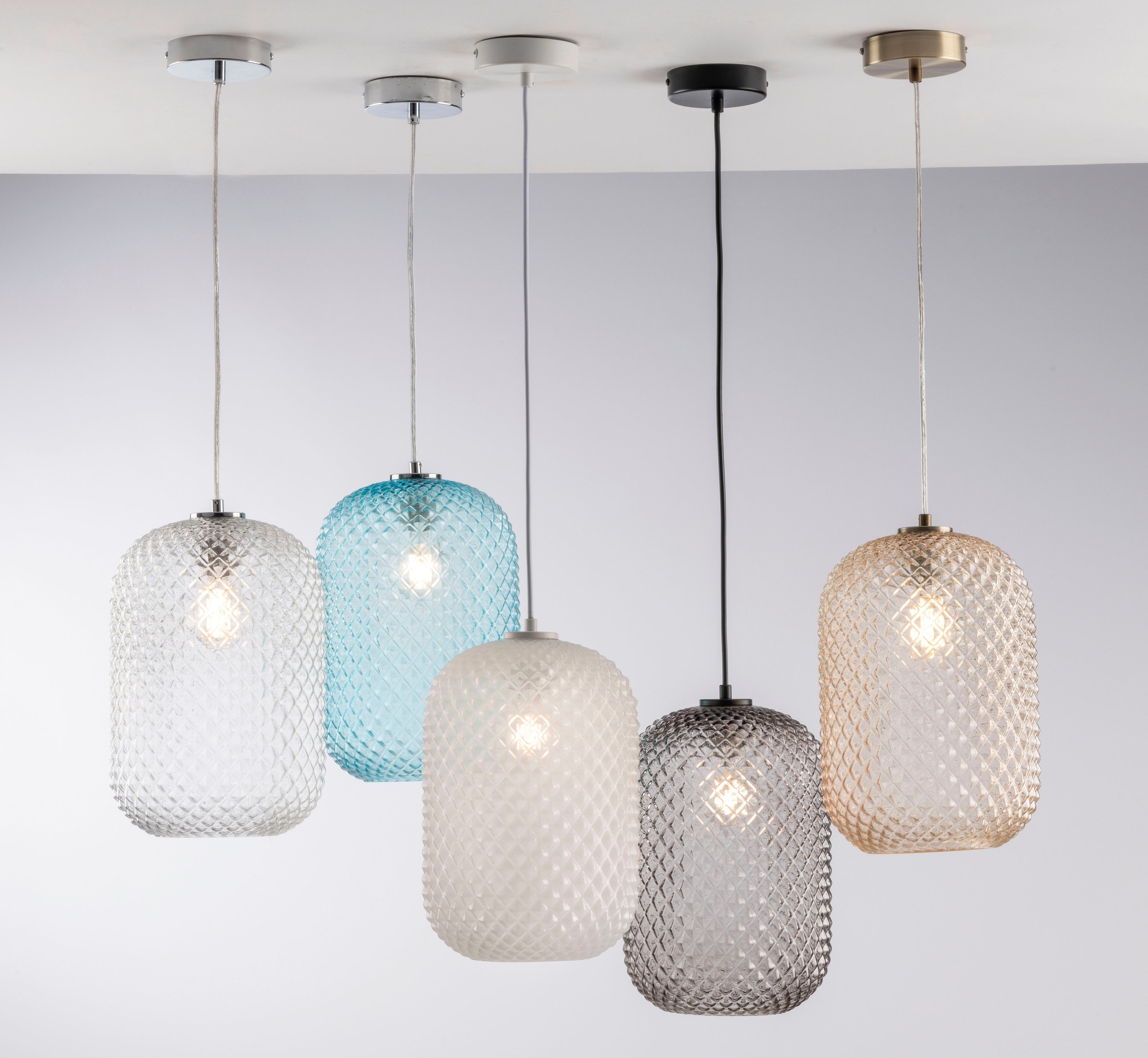 ECO-LIGHT Hängeleuchte »Ashford«, Leuchtmittel E27 | Leuchtmittel wechselbar