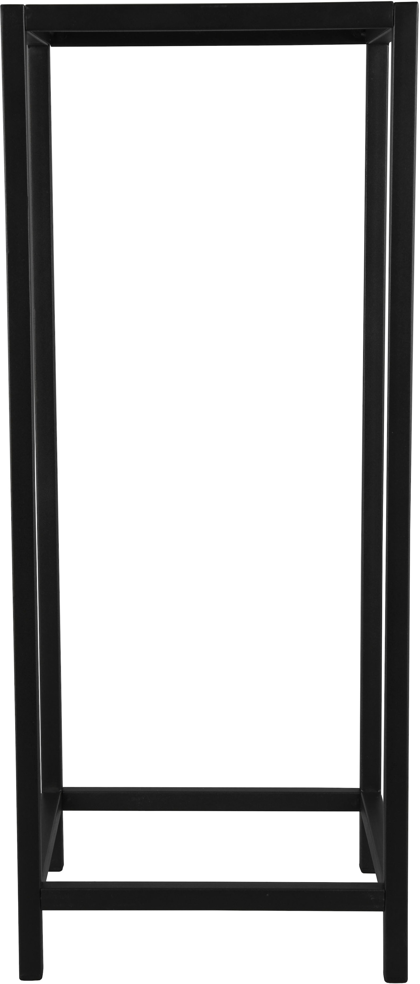 MIRRORS AND MORE Beistelltisch »Veronika« schwarzes Metallgestell