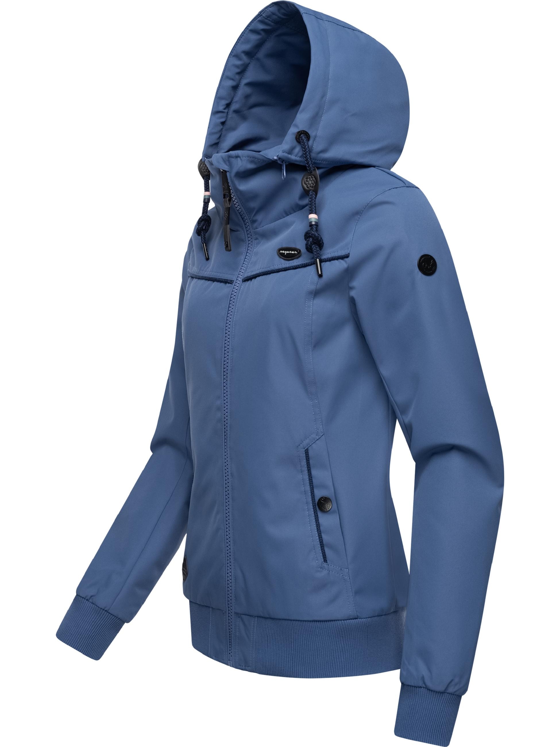 Ragwear Outdoorjacke »Übergangsjacke Jotty«, mit Kapuze, wasserdichte Übergangsjacke mit abnehmbarer Kapuze