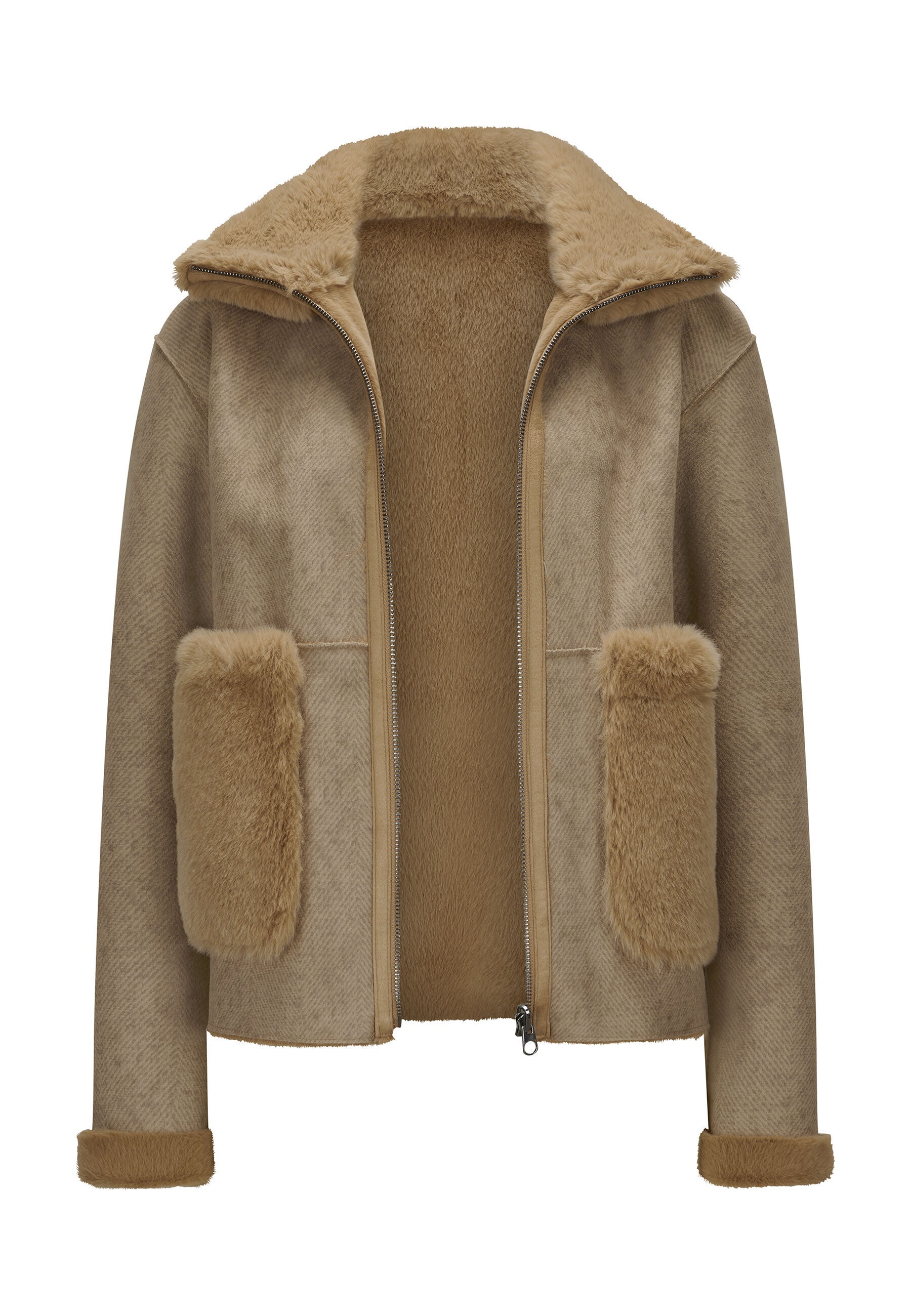 Milestone Winterjacke »MSMinu« ohne Kapuze zum Wenden