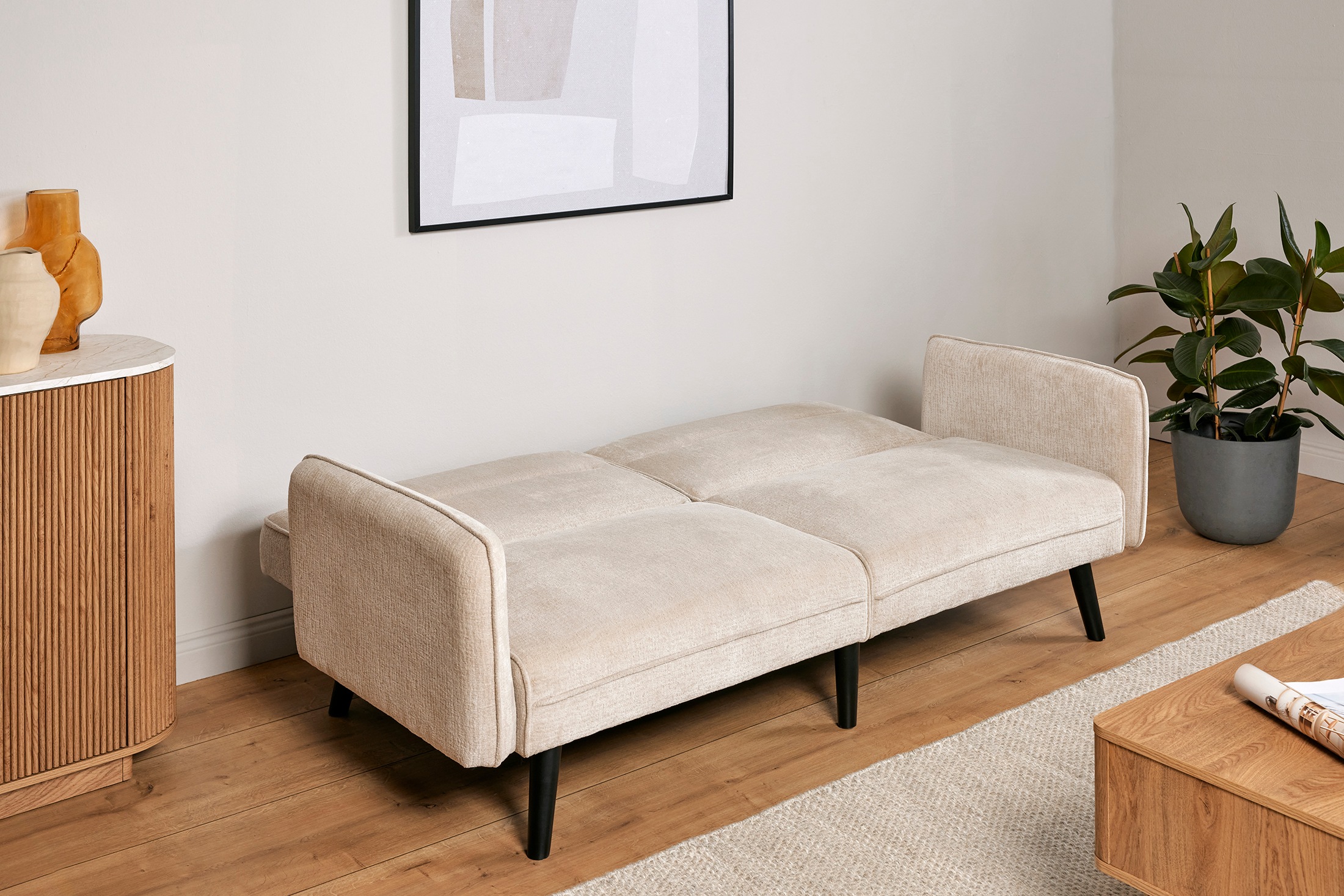 Jahnke Schlafsofa »CHILLAX LINE« mit Relax-und Schlaffunktion, inkl. Kissen, Breite 191 cm