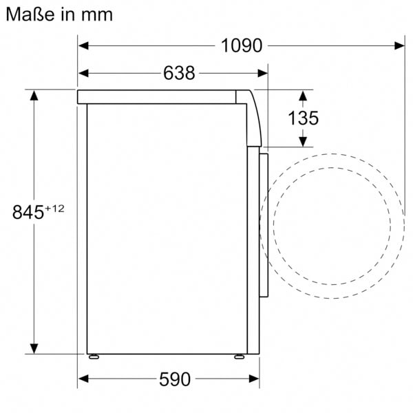 SIEMENS Waschmaschine »WG44B2040«, 9 kg, 1400 U/min, smartFinish – glättet dank Dampf sämtliche Knitterfalten