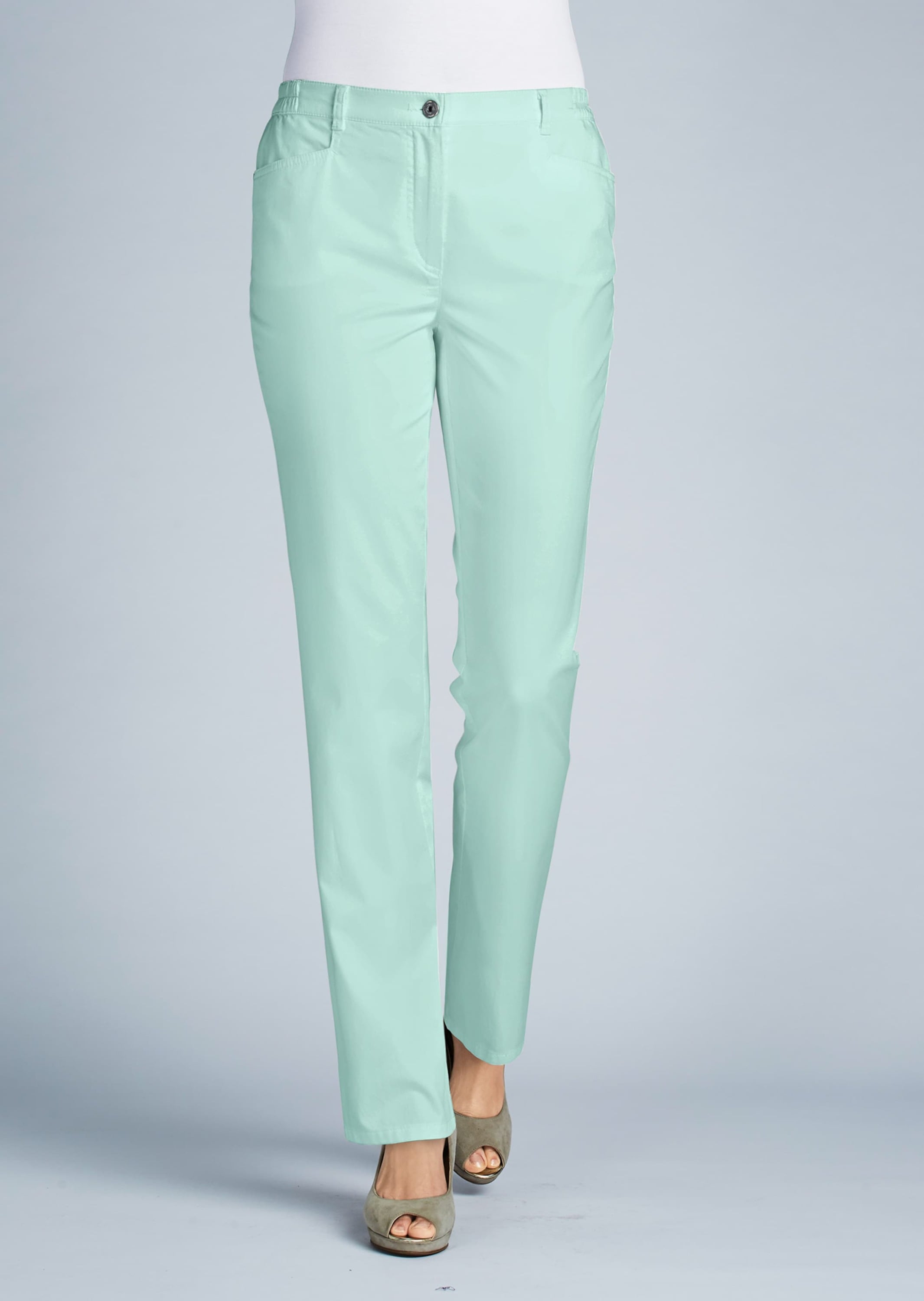 GOLDNER Stoffhose »Kurzgröße Leichte Baumwoll-Hose CARLA«